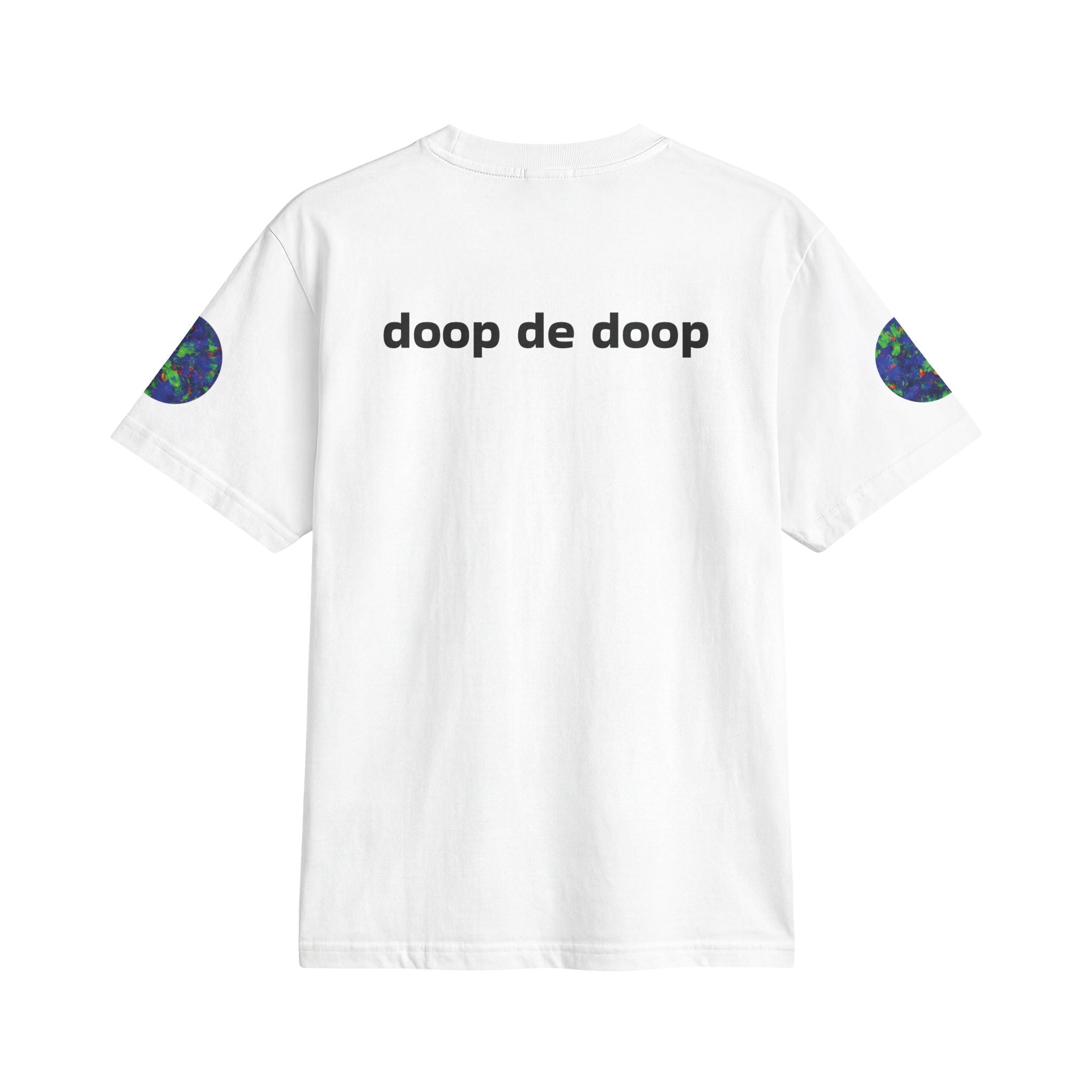 Not Just Shelf Filler Get Off the Train 67 T‑Shirt — 'doop de doop' Graphic Tee