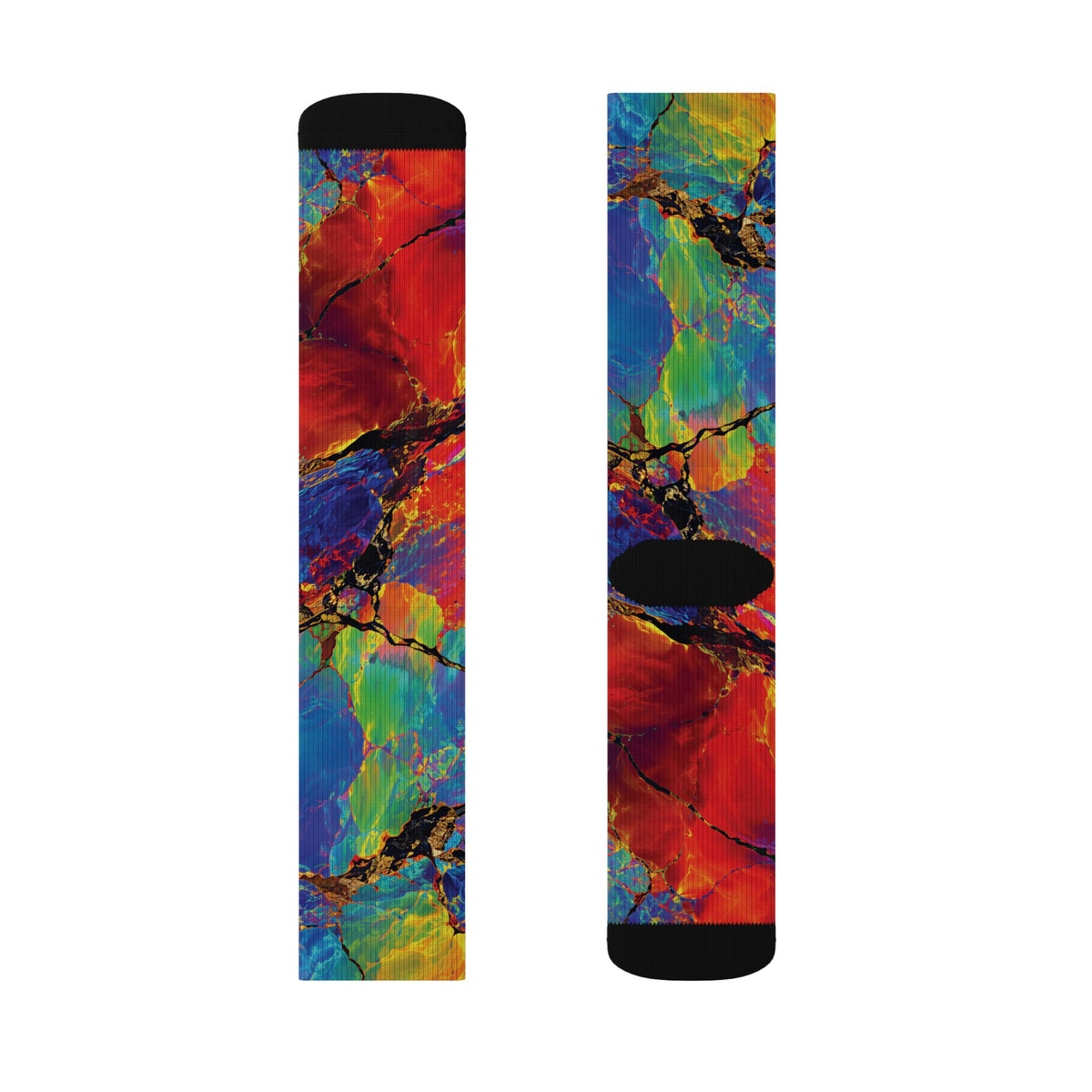 Socks, The Coolest Vibrant Art Crew Socks in Town