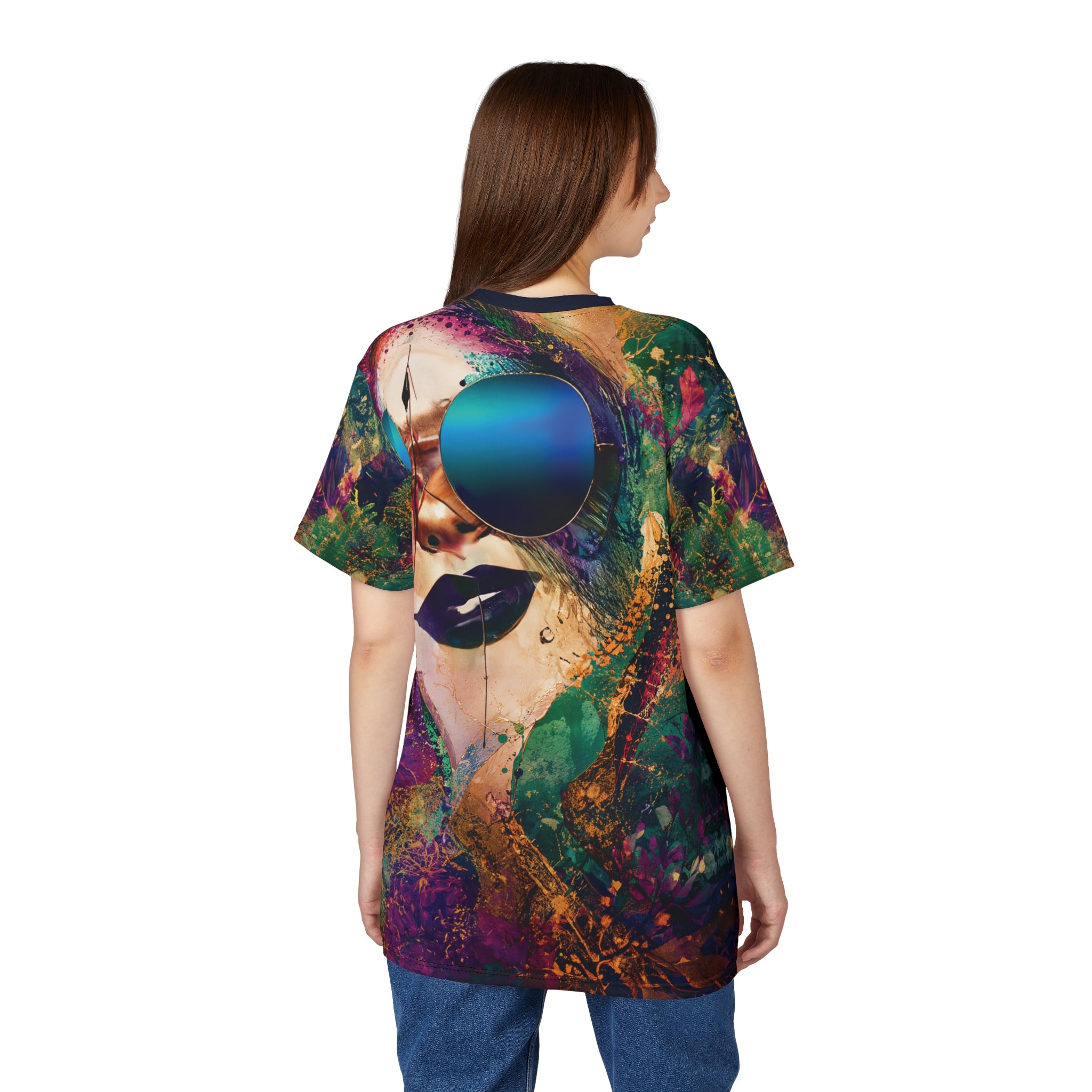 Mirage Muse Opal Tee Vibrant Sunglass Art T-Shirt