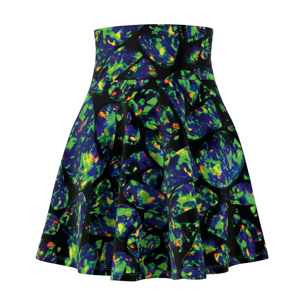 Emerald Voltage Skater Skirt