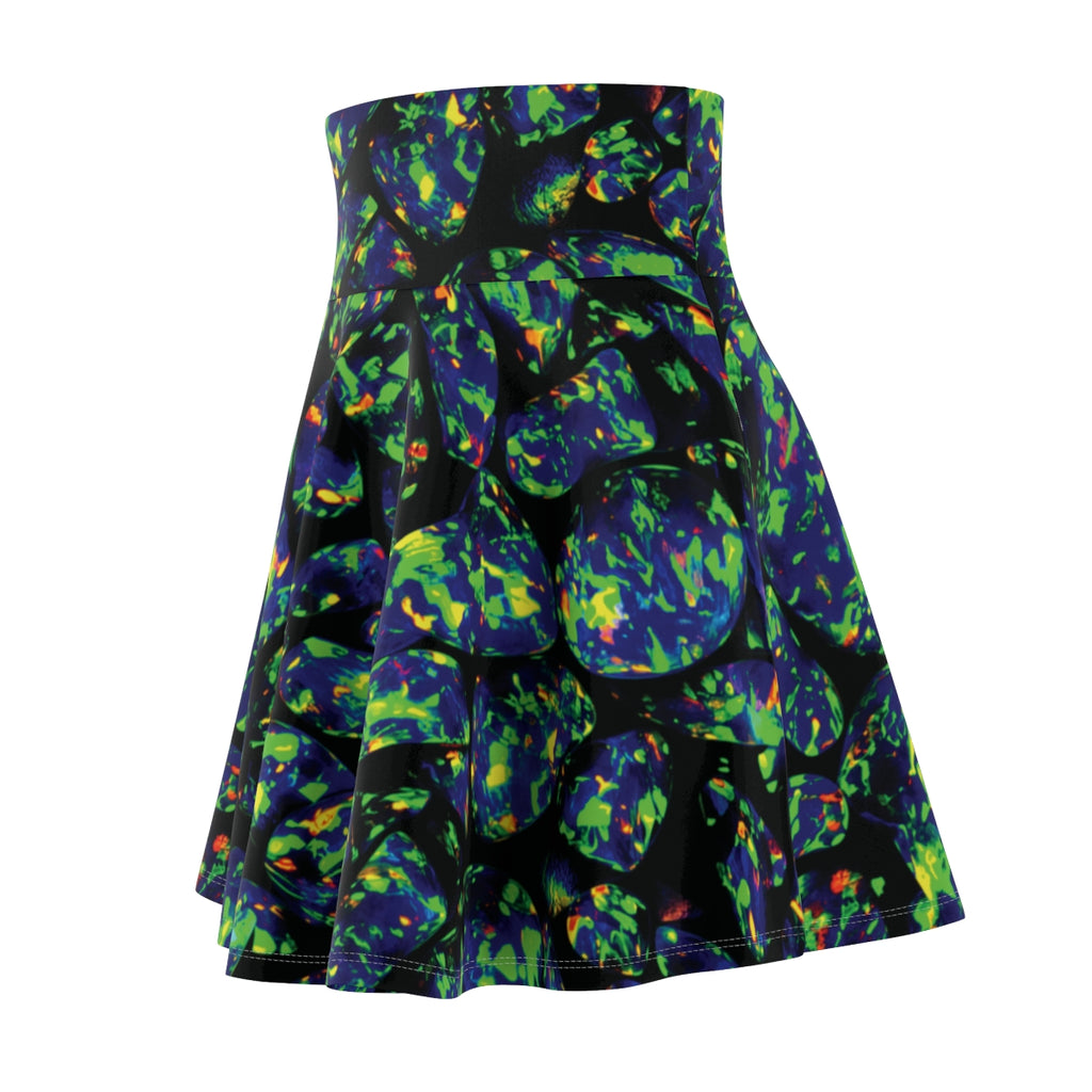 Emerald Voltage Skater Skirt