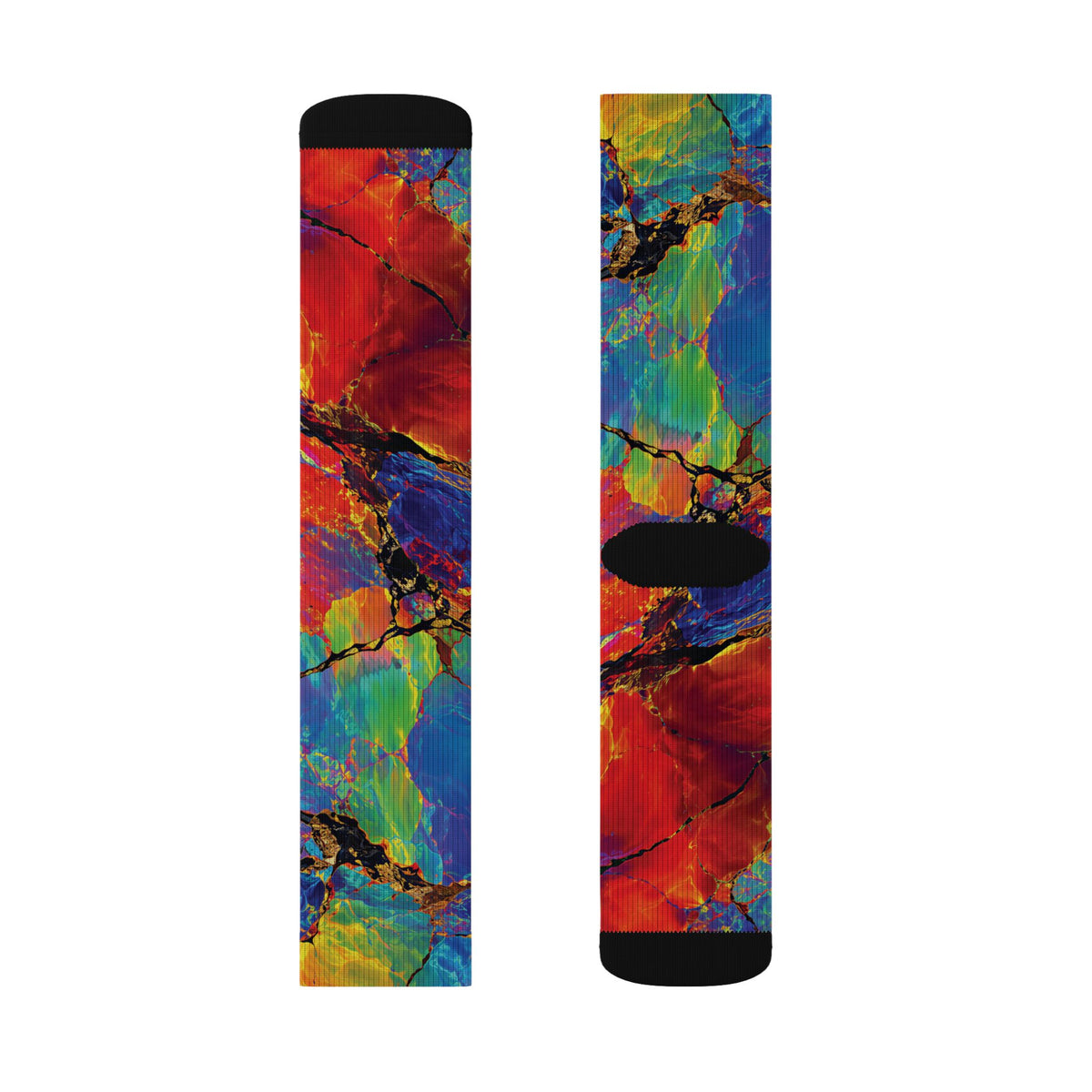 Socks, The Coolest Vibrant Art Crew Socks in Town