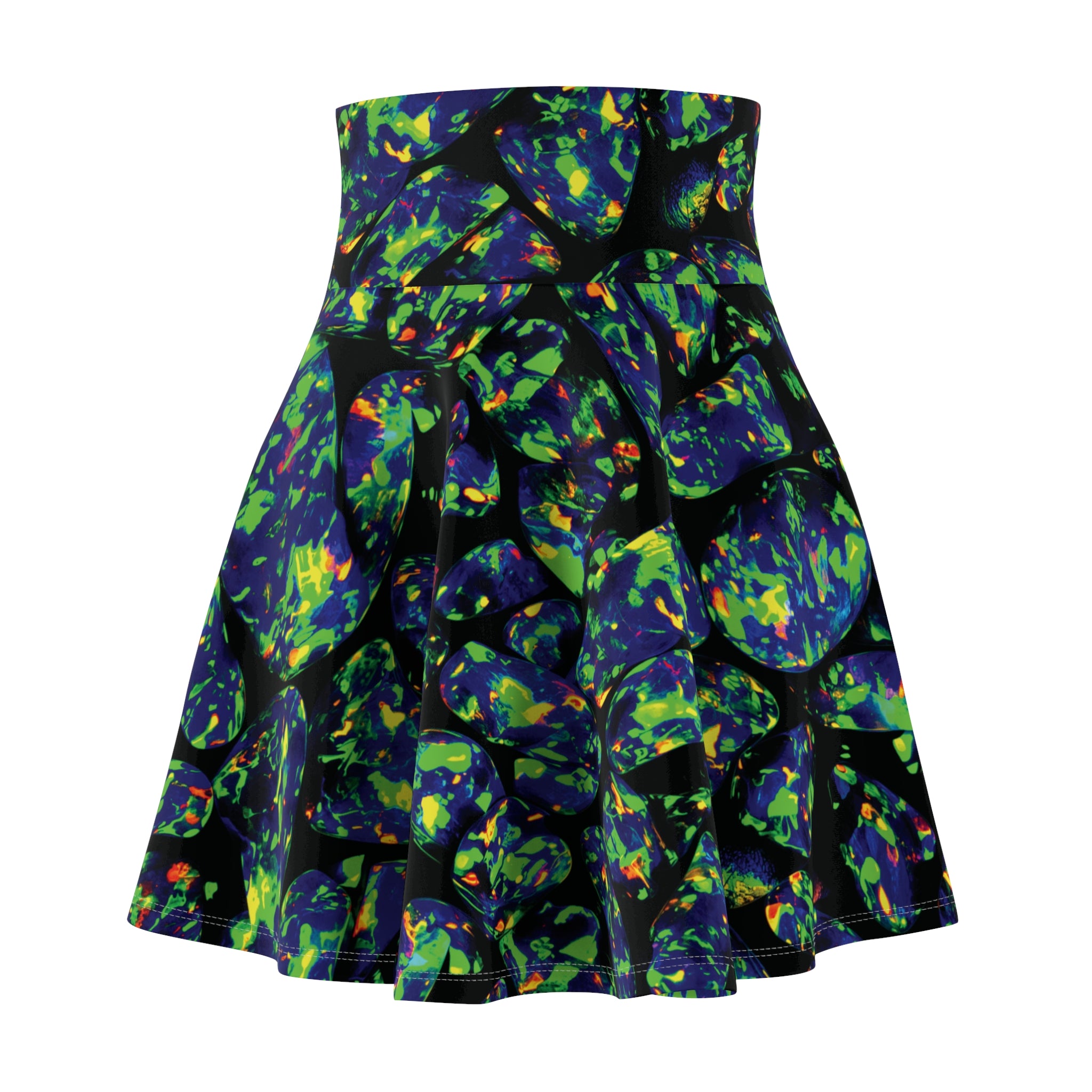 Emerald Voltage Skater Skirt