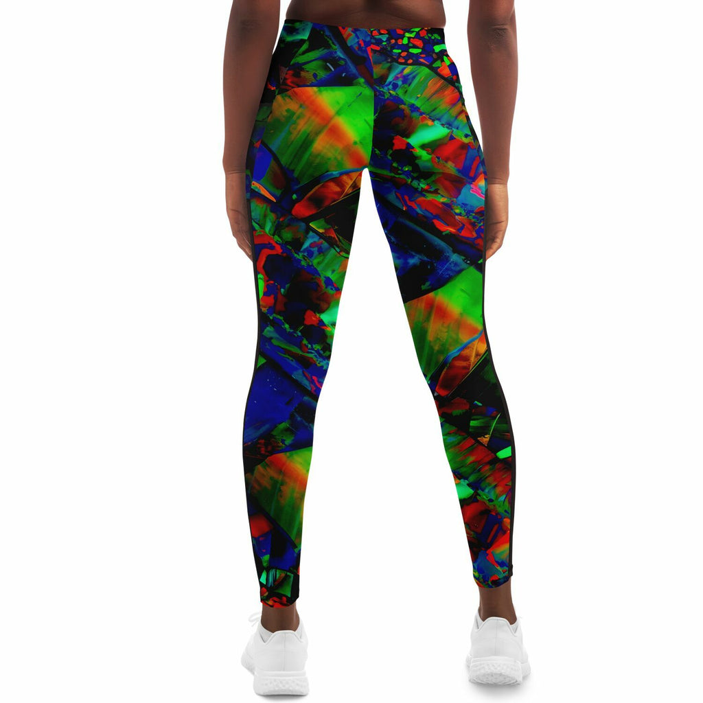 Mesh Pocket Leggings, Not Your Basic Electric Style Pocket Leggings