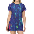 T-Shirt Dress, Not Just an Electric Tide A-Line Tee
