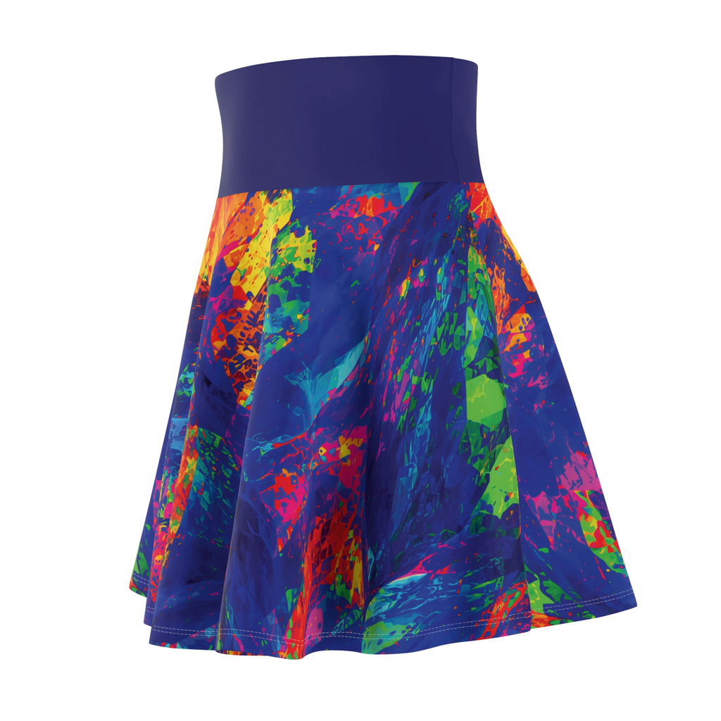 Electric Nightfall Skater Skirt
