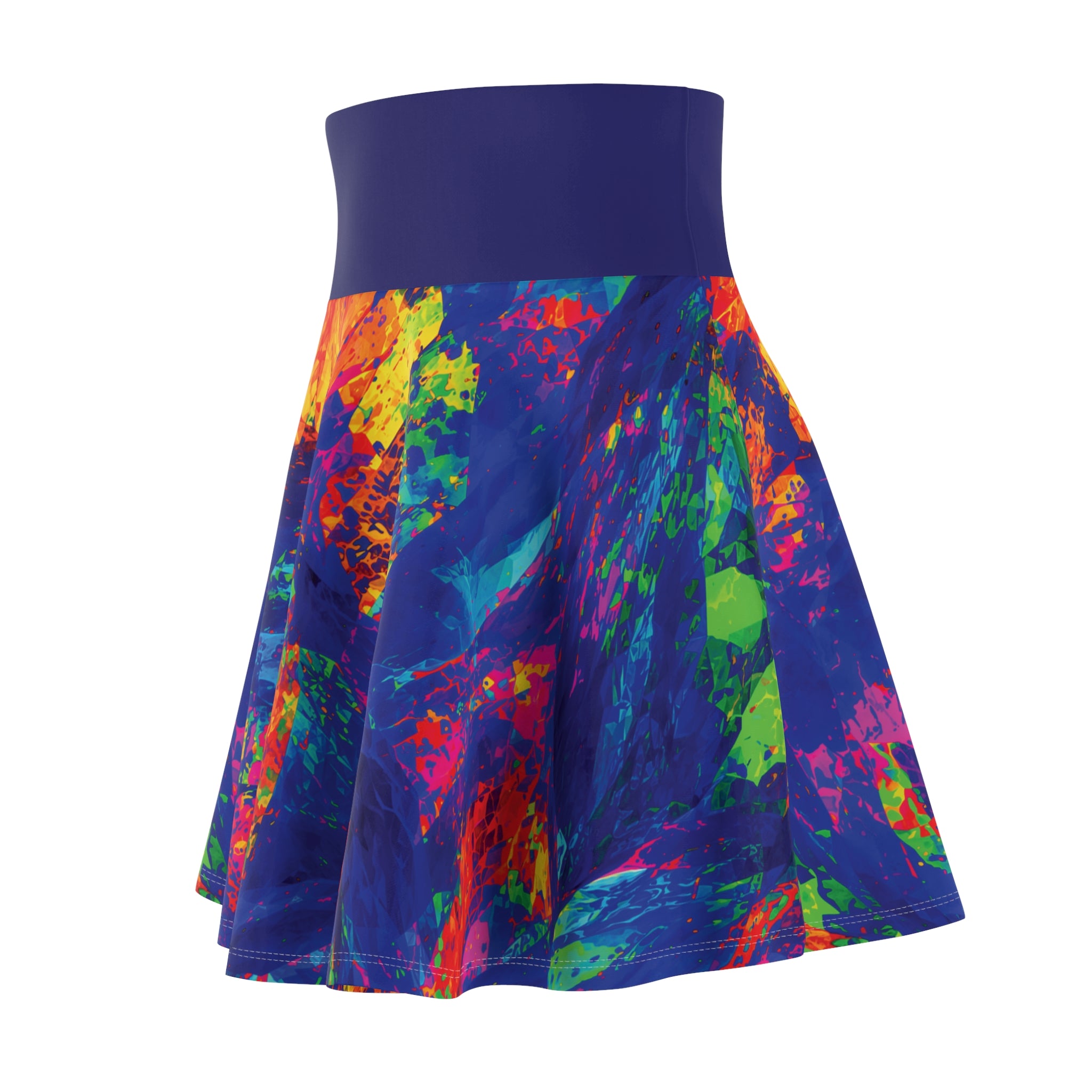 Electric Nightfall Skater Skirt