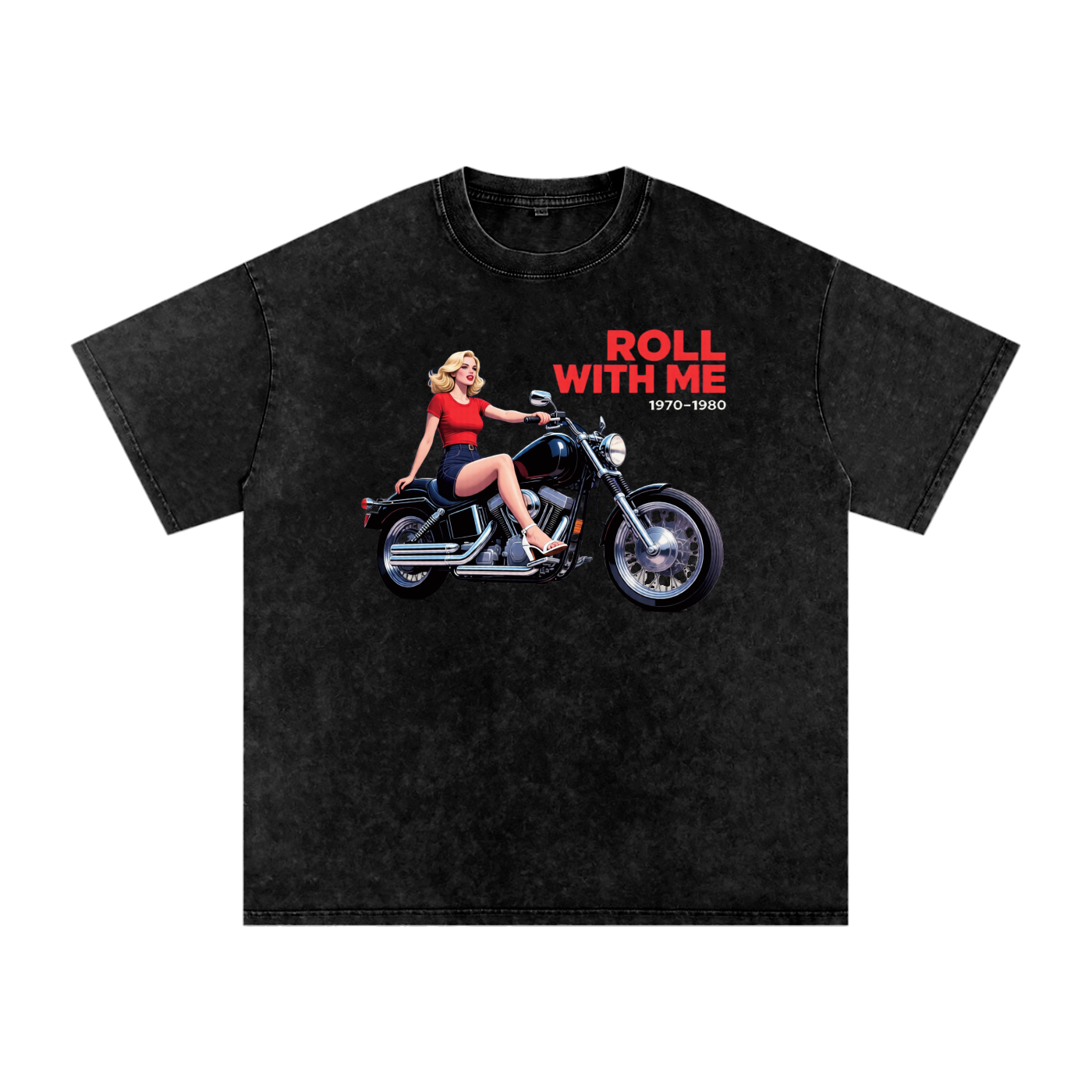 T-Shirt, Not Your Average Ride Oversized Cotton Tee