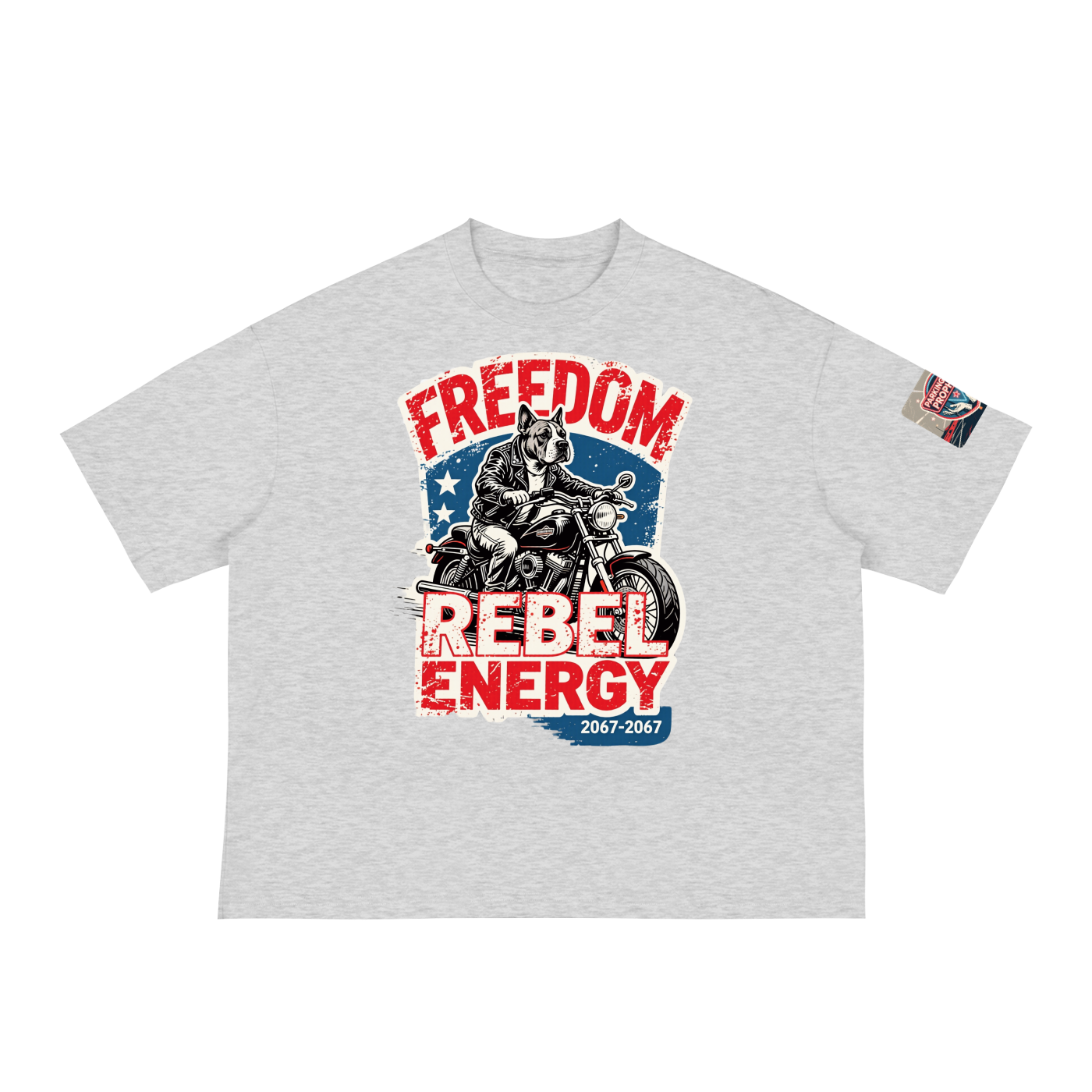 Not The Regular Freedom Runs Wild Boxy Tee