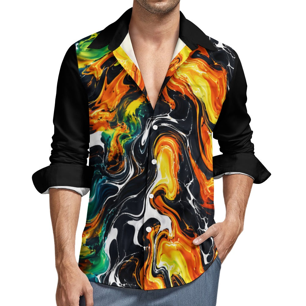 Long Sleeve Shirt, Not Your Basic Opal One Pocket Shirt