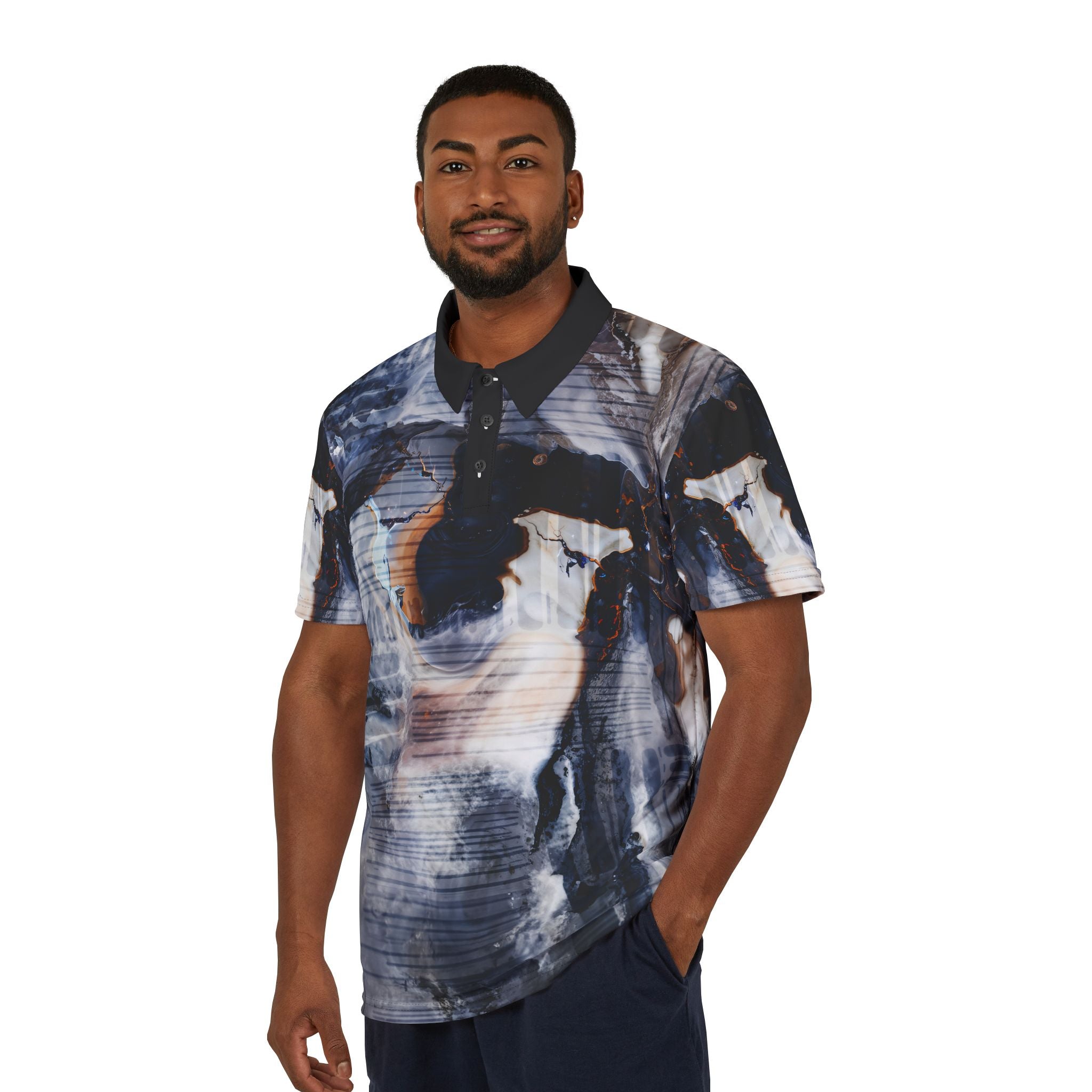 Boulder Opal Smart Casual Polo Shirt