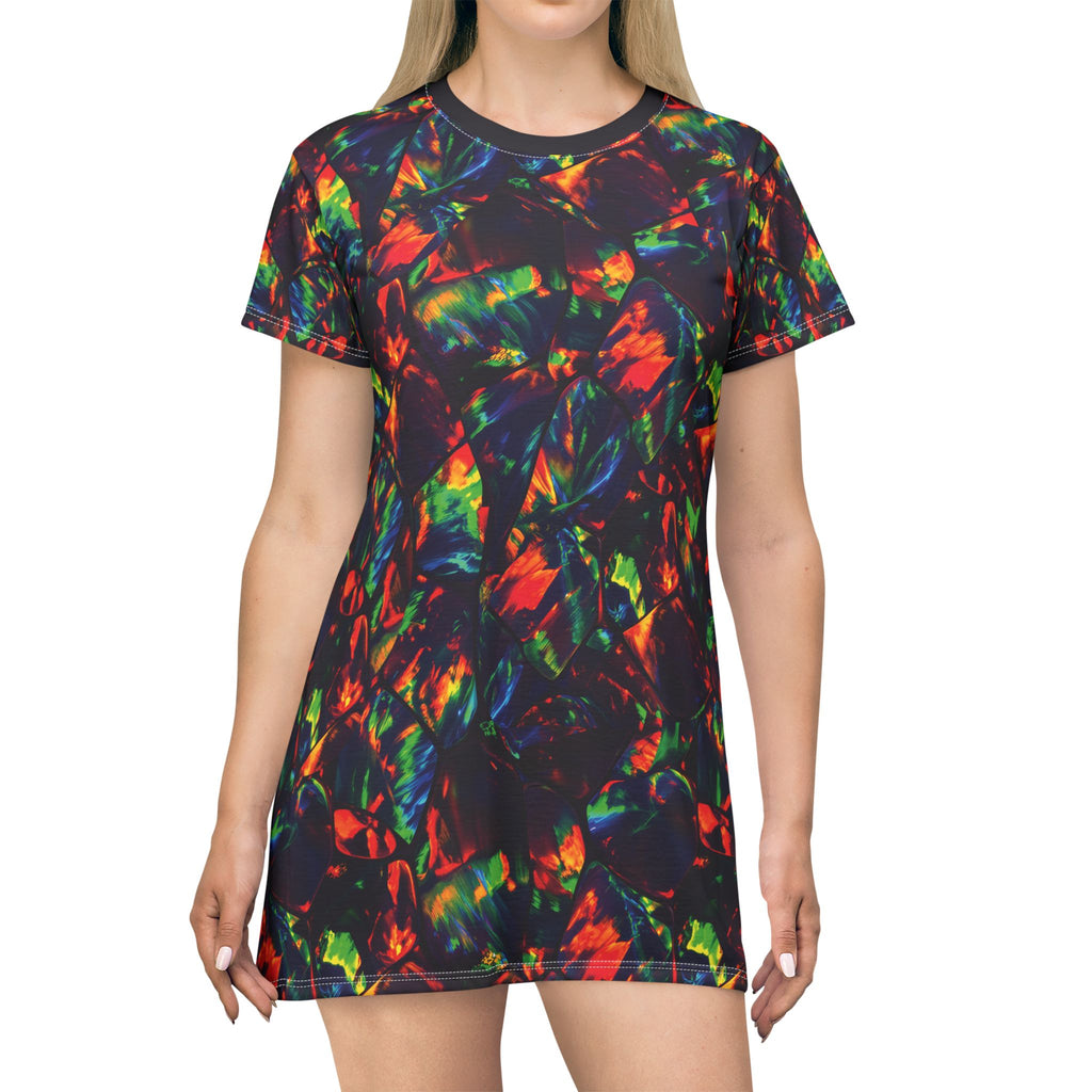 Opalface Vivid Gem T-Shirt Dress