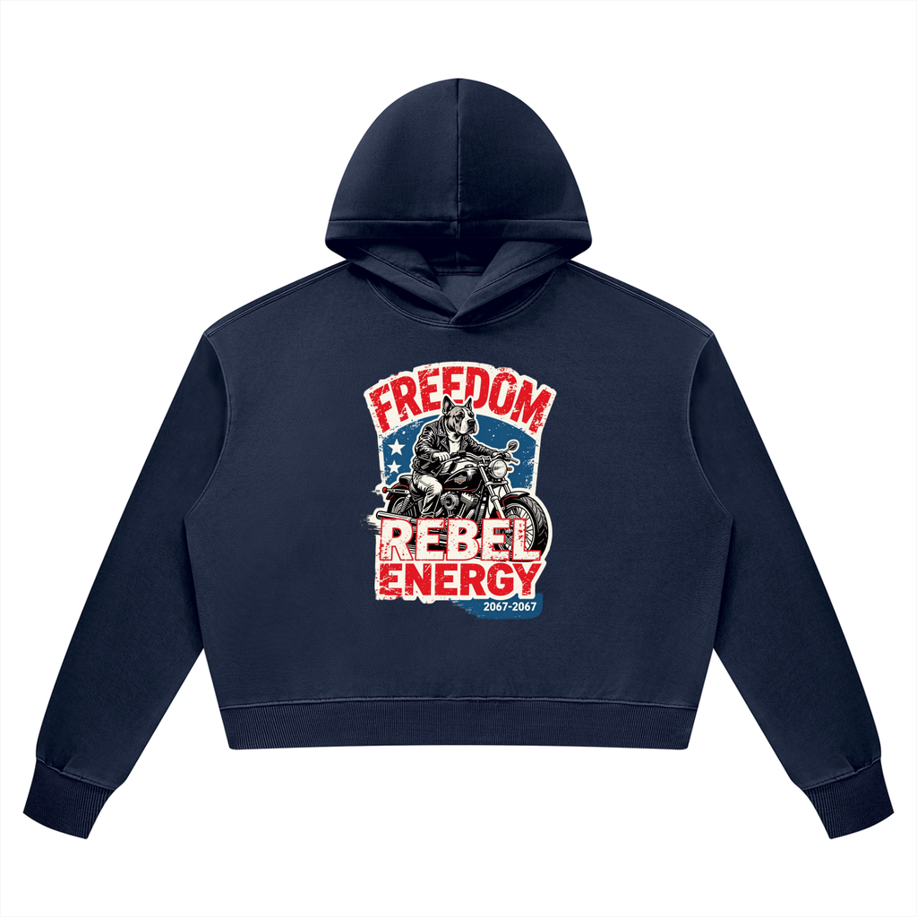 Hoodie, Not Made to Follow – Women’s Vintage Wash Heavyweight Hoodie