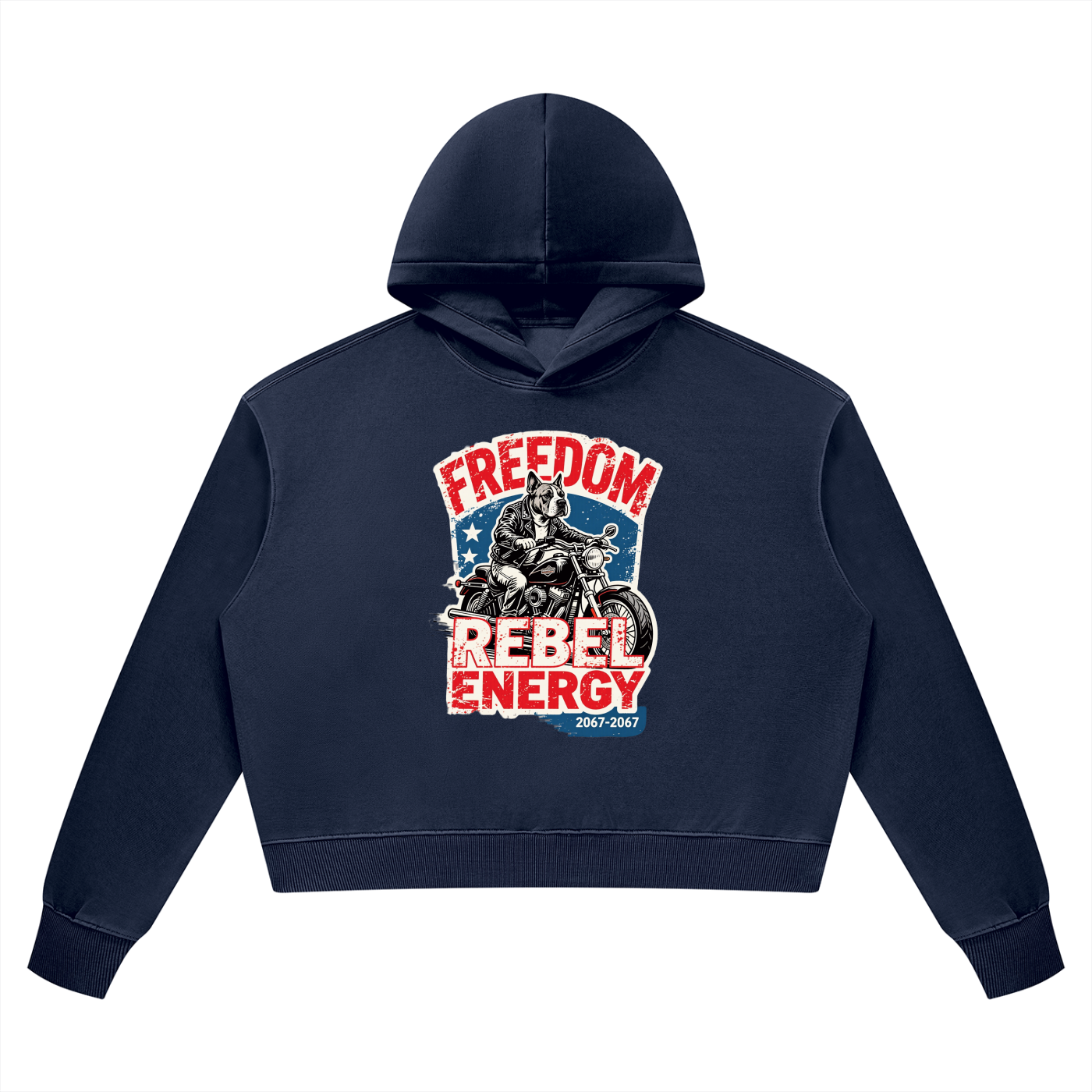 Hoodie, Not Made to Follow – Women’s Vintage Wash Heavyweight Hoodie