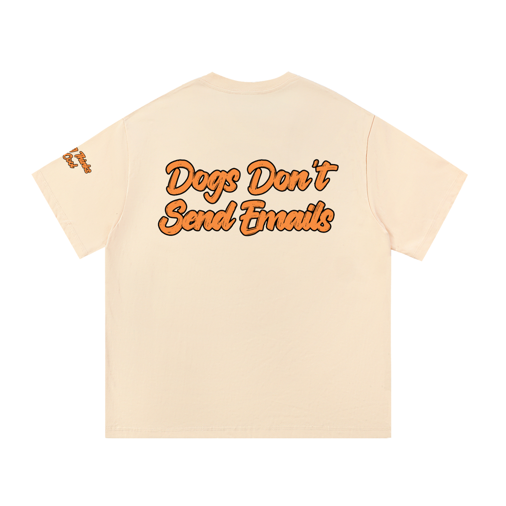Cotton T-Shirt, Not A Boring Dog Tee