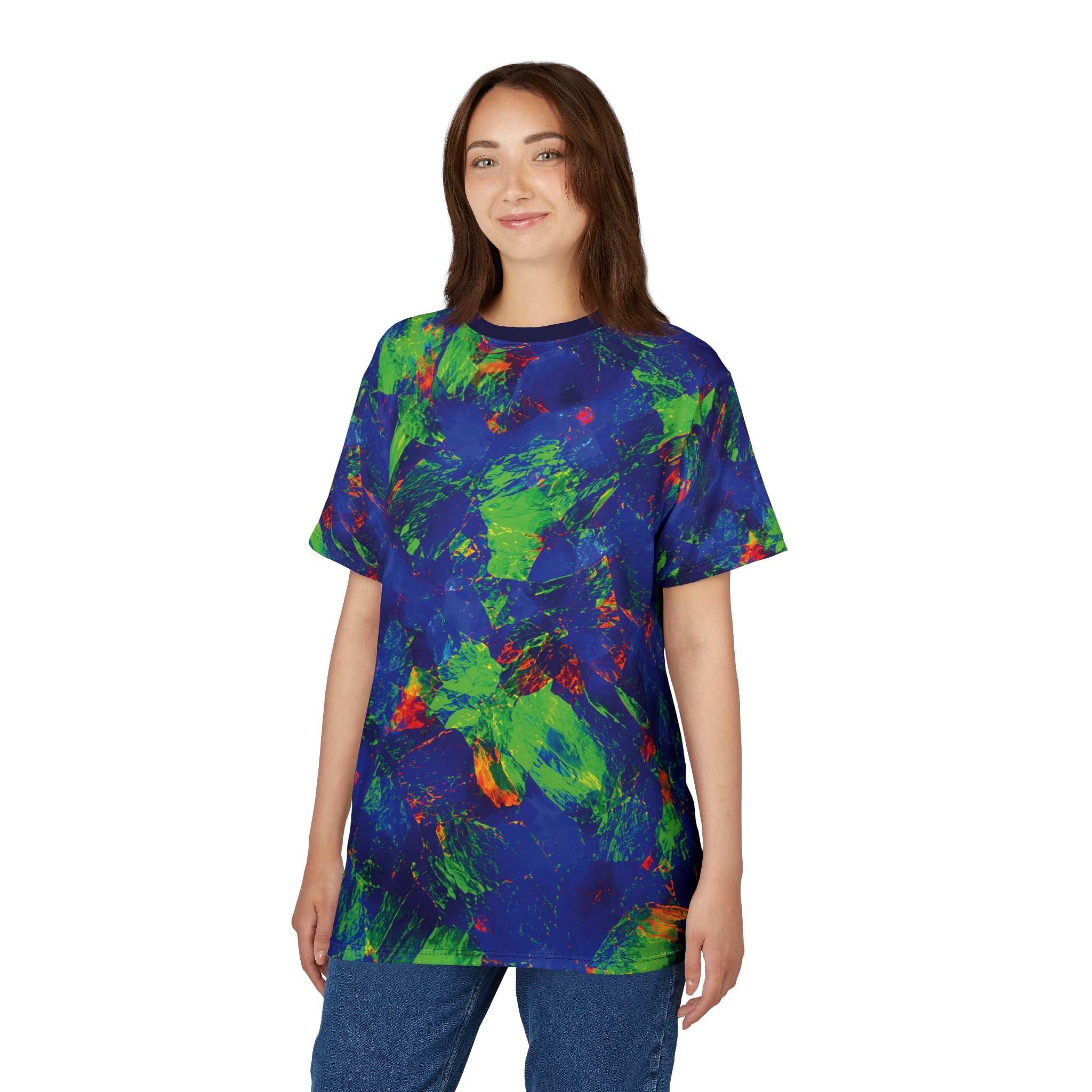 Verdant Voltage Opal Tee Splash T-Shirt