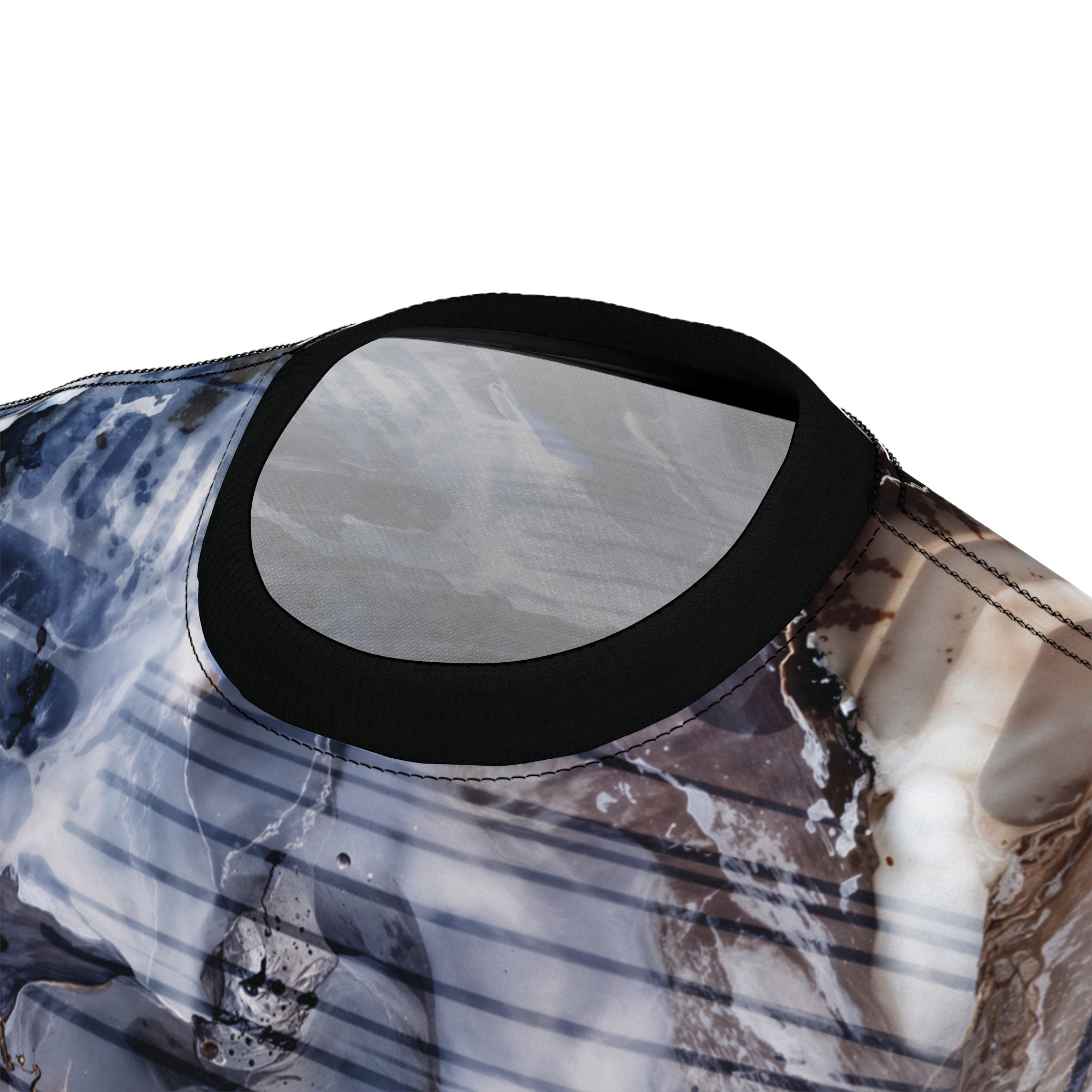 Opal Marble Swirl Tee Cut & Sew T-Shirt
