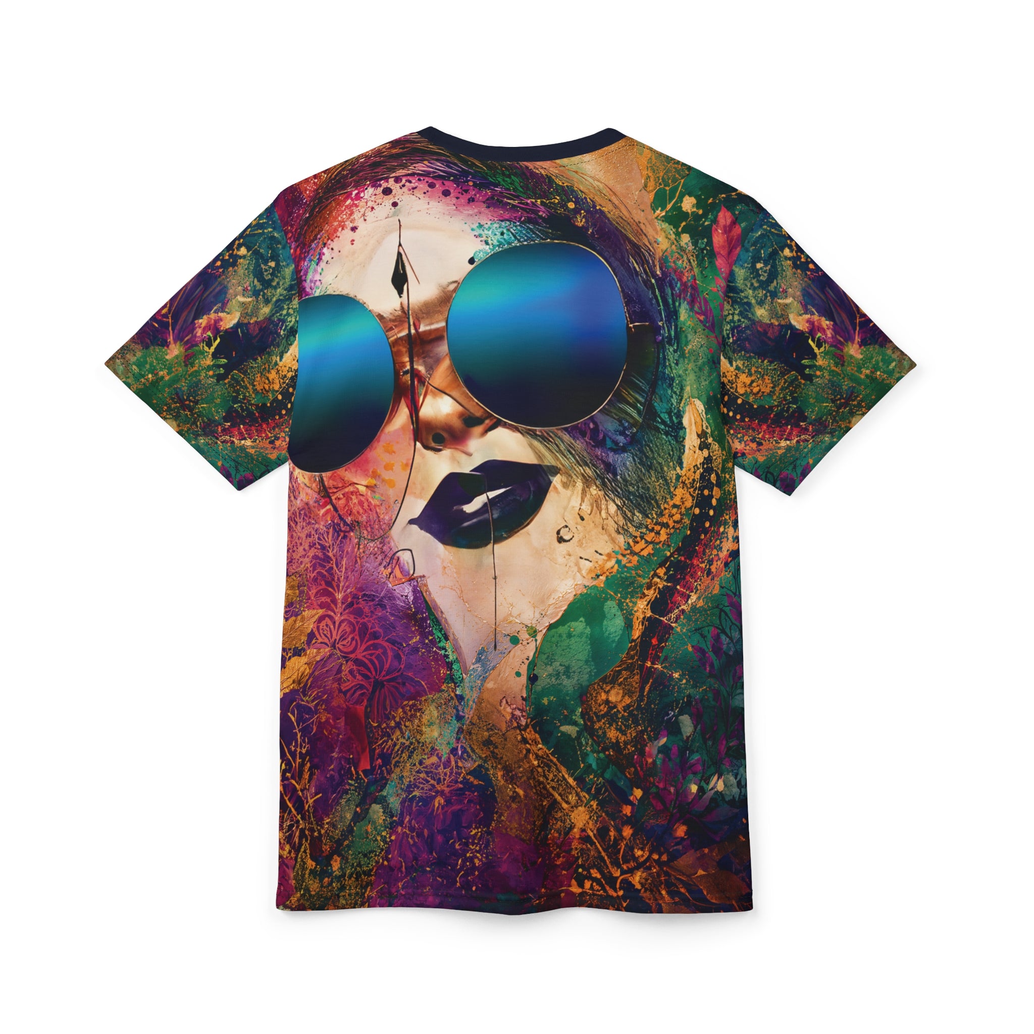 Mirage Muse Opal Tee Vibrant Sunglass Art T-Shirt