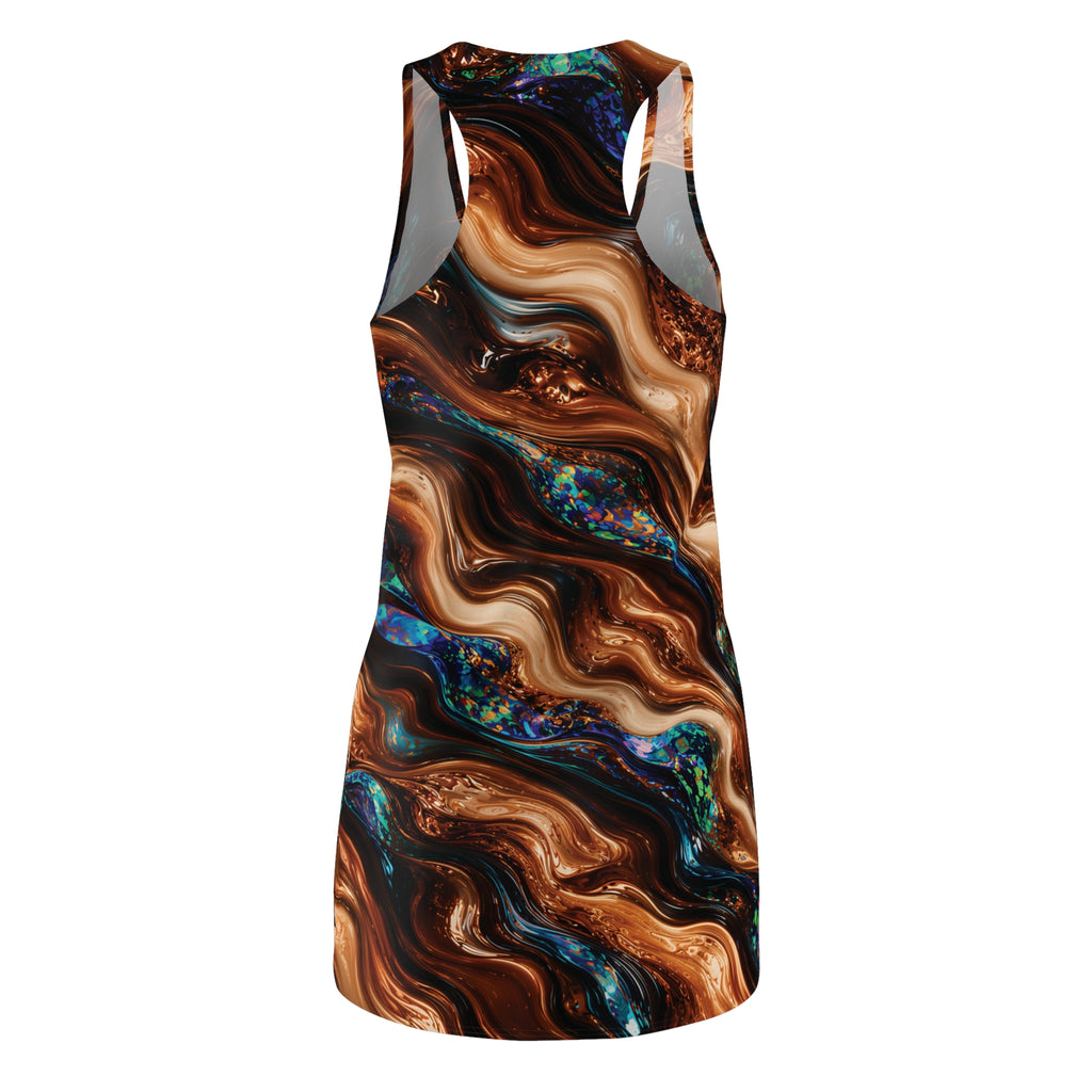 Racerback Dress, Not Ordinary Liquid Opal Dress