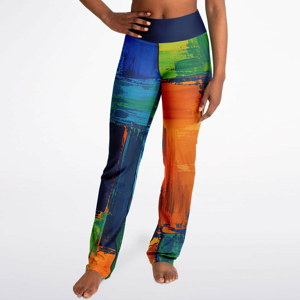 Flare Leggings, Not Boring Flare Leggings – Colour Rush