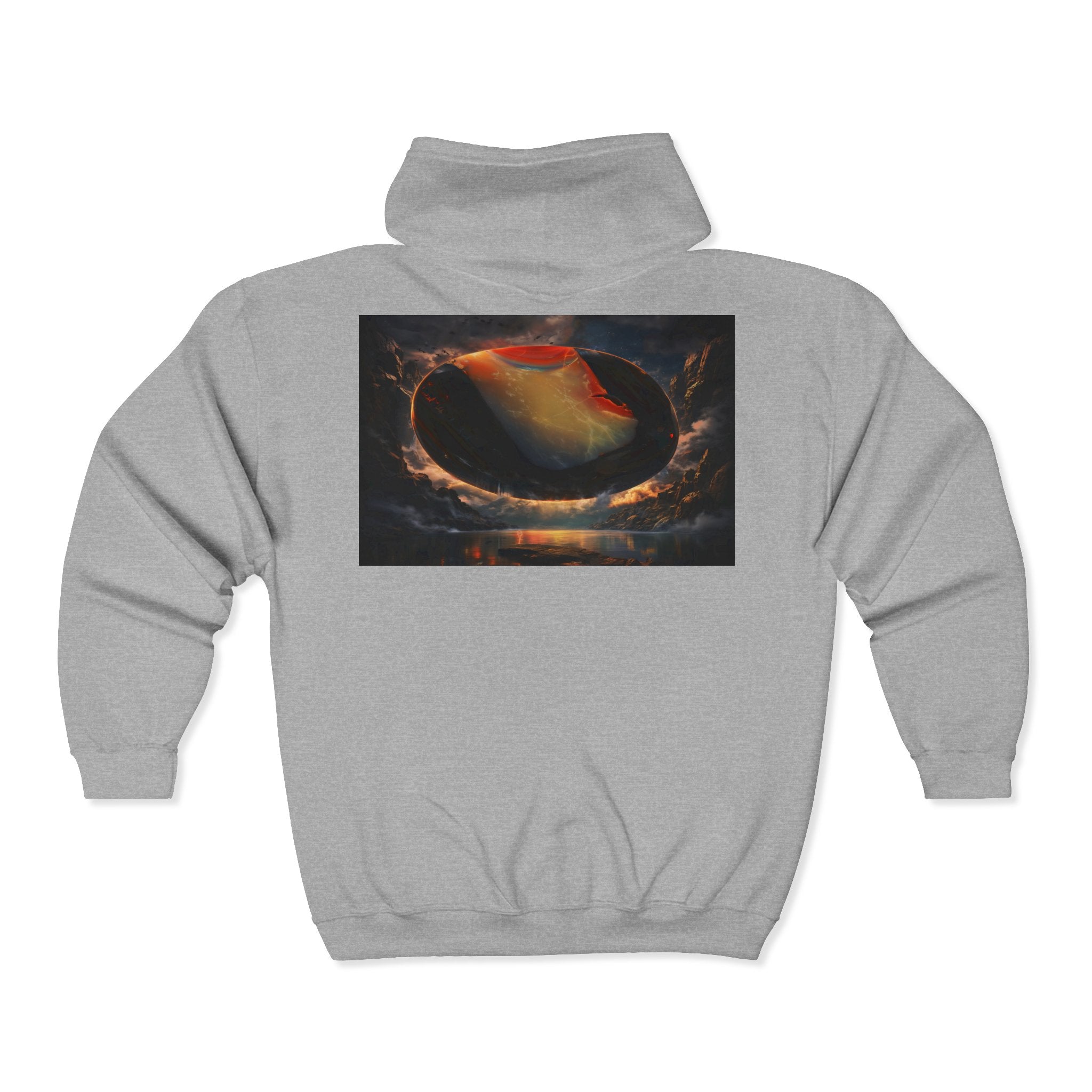 Ember Eclipse Opal Zip Hoodie Sweatshirt