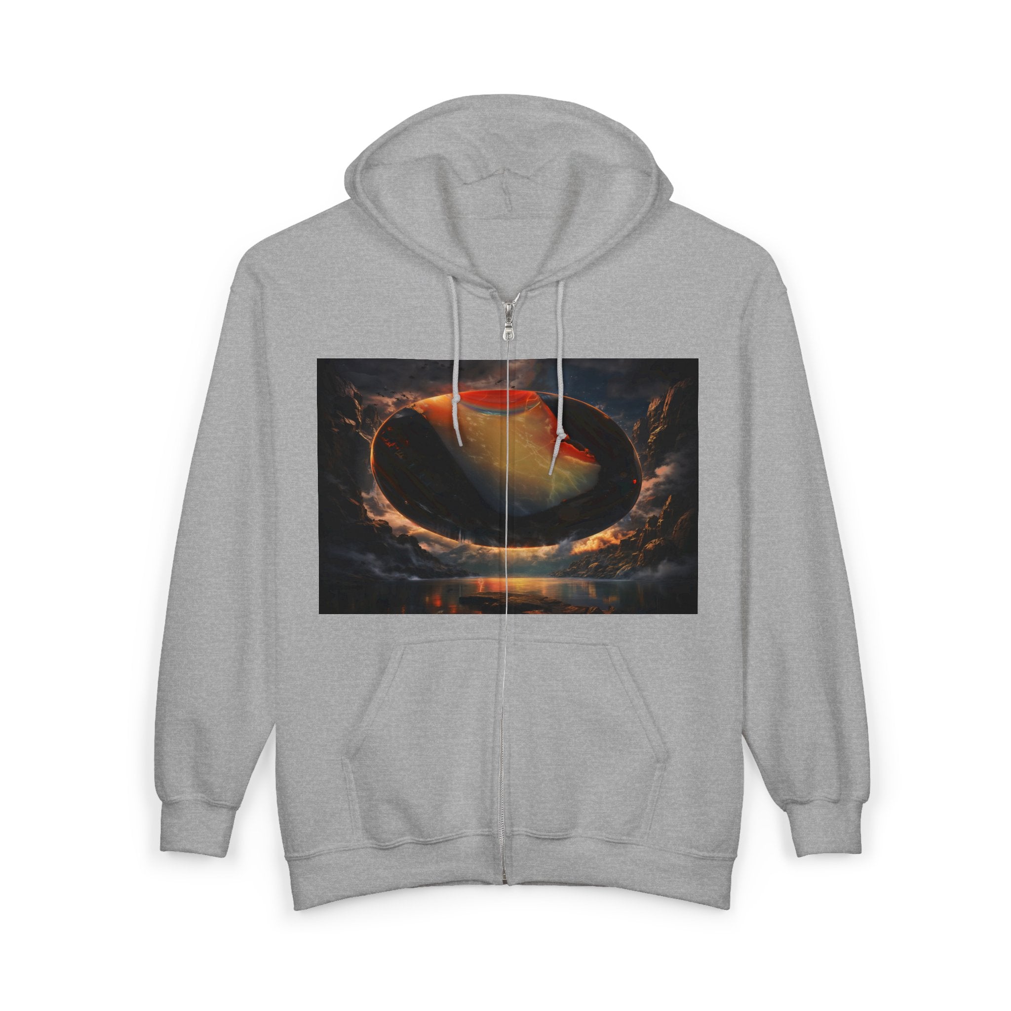 Ember Eclipse Opal Zip Hoodie Sweatshirt