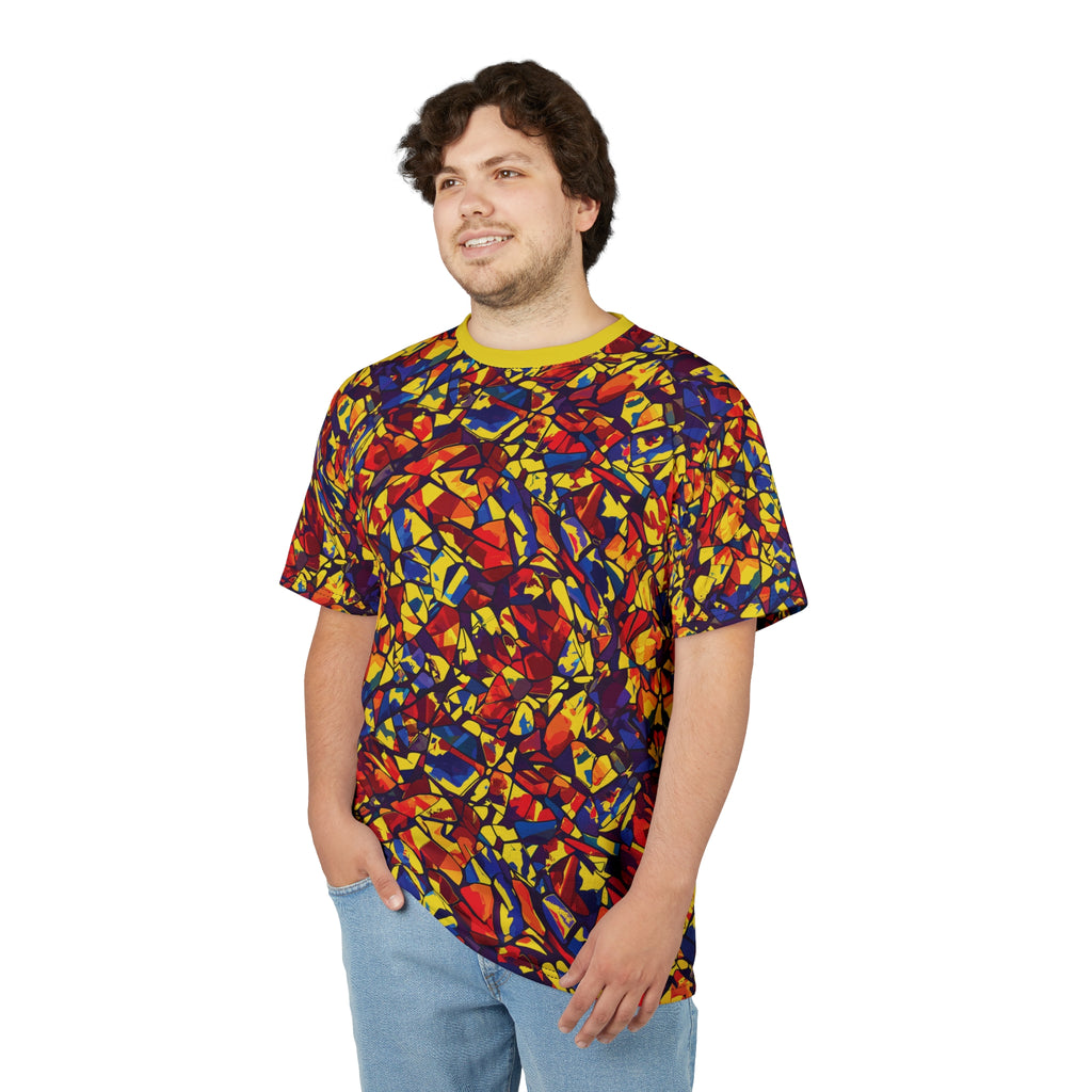 Primary Pulse Mosaic Tee All-Over Print T-Shirt