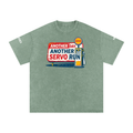 T-Shirt, Not the Usual Snow Washed Oversized Cotton Day Servo Run Tee