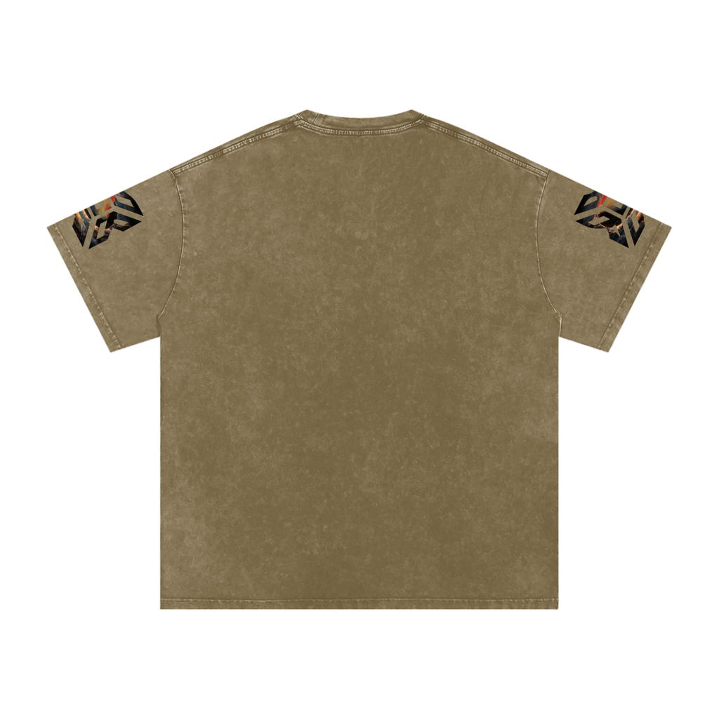 Not Just Another Snow Washed Oversized Cotton T-Shirt Third Floor Loyalty