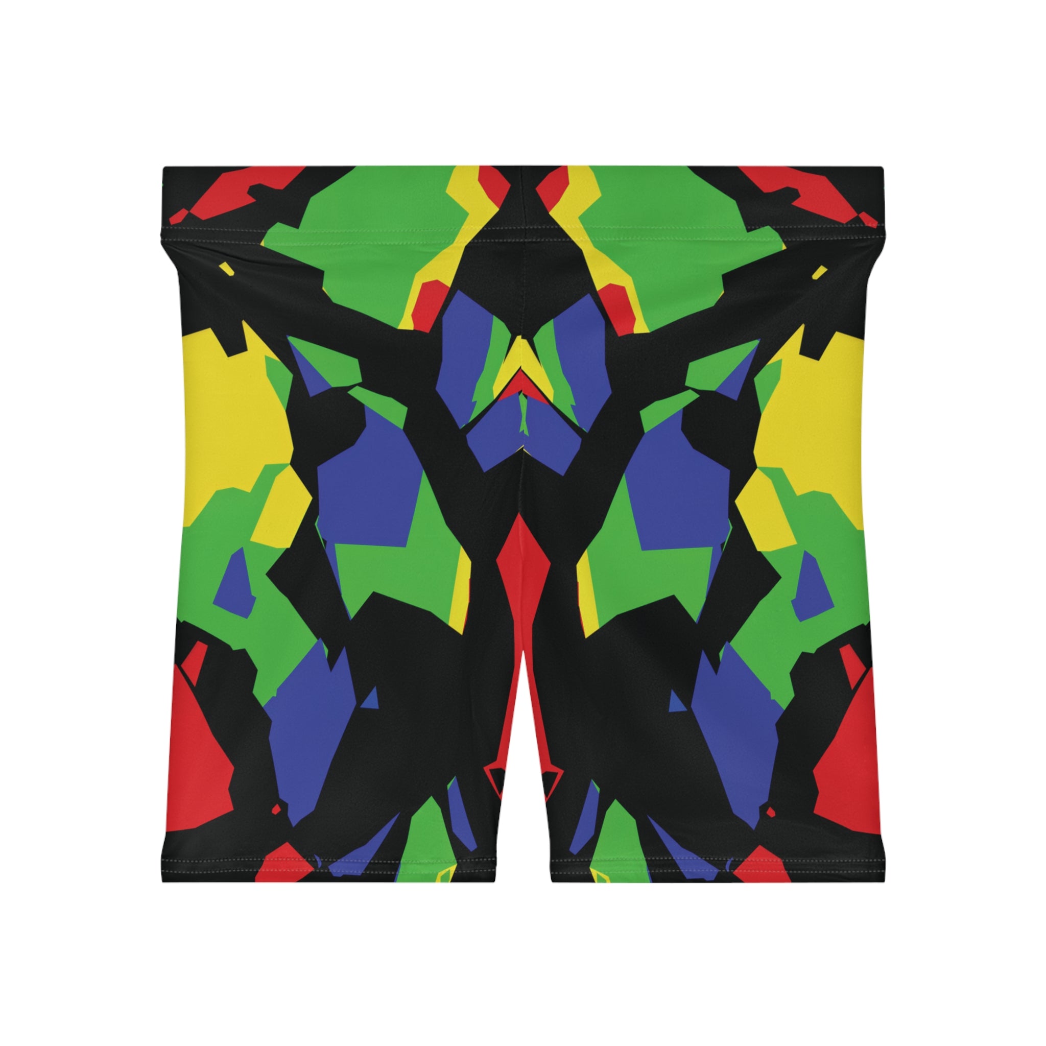 Geo Voltage Opal Biker Shorts