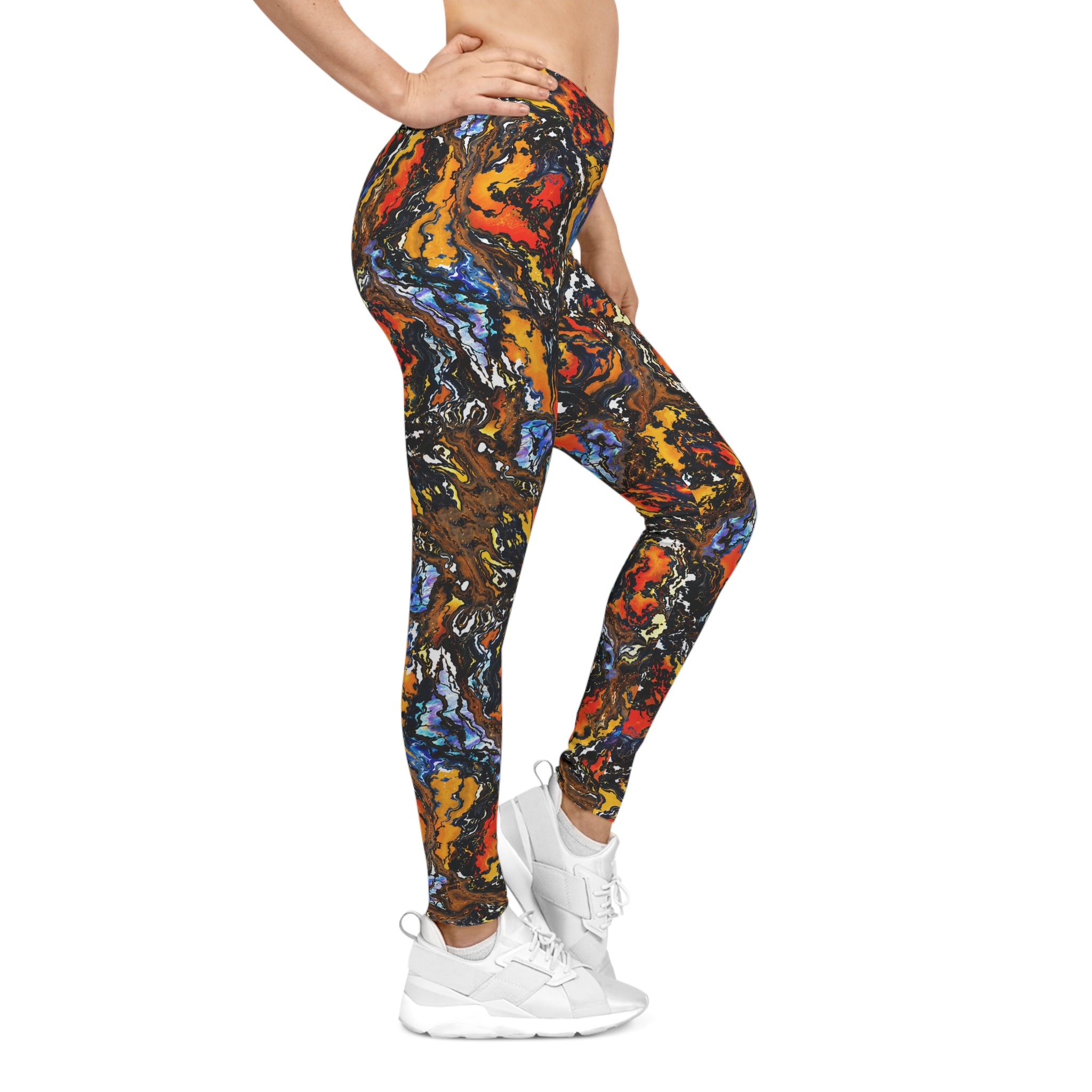 Bold Opal Leggings Everyday Wear