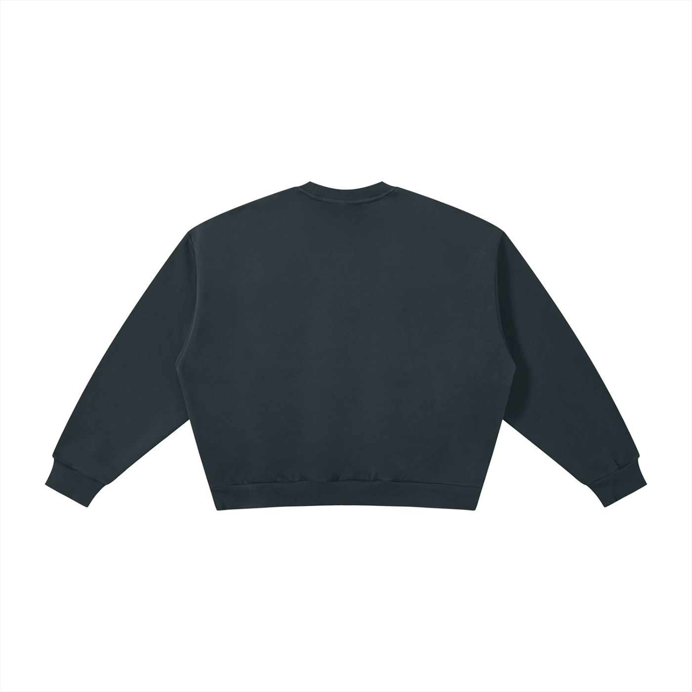 Not Just a Boxy Fleece Crewneck Sweatshirt