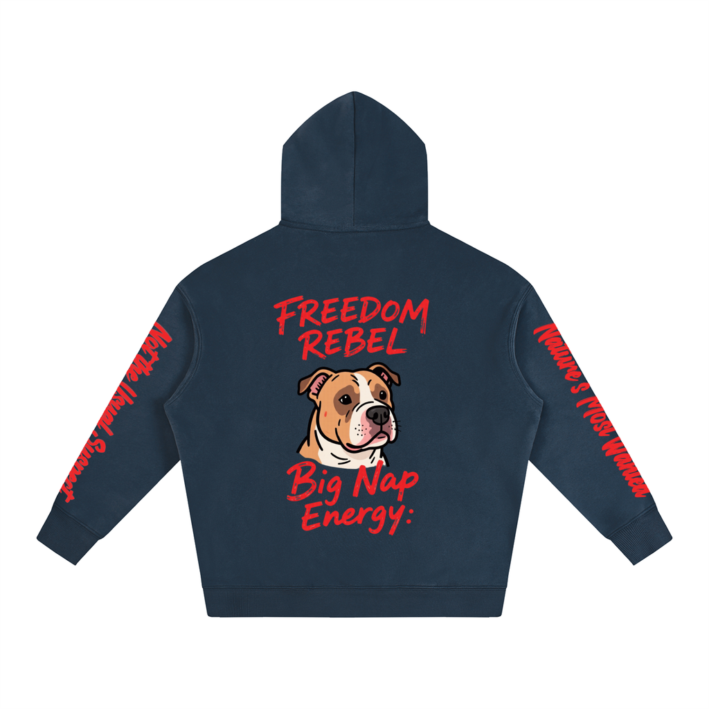 Not Your Average Freedom Rebel Bulldog Hoodie