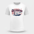 Not Basic Inventory Gas Station Glory Route 66 Stretch Tee Unisex Heavyweight Slim Fit T-Shirt