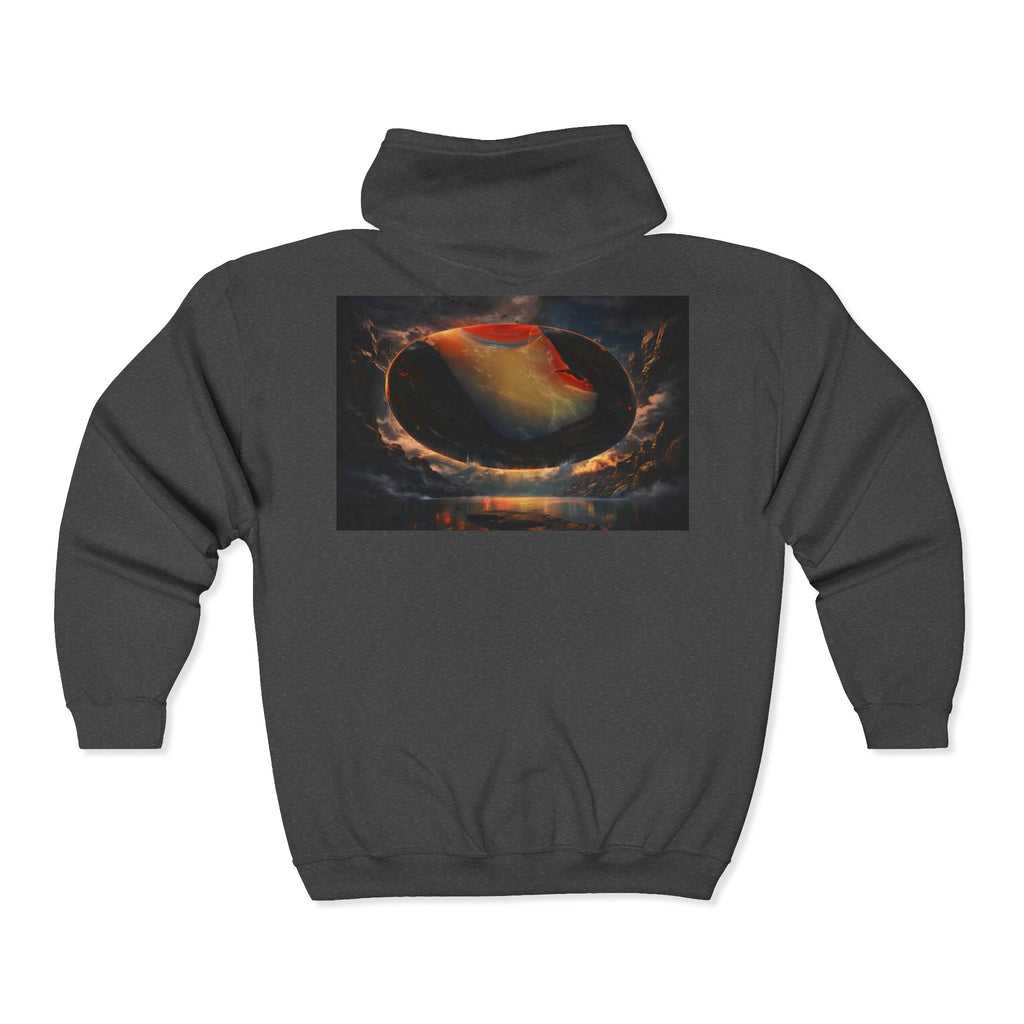Ember Eclipse Opal Zip Hoodie Sweatshirt
