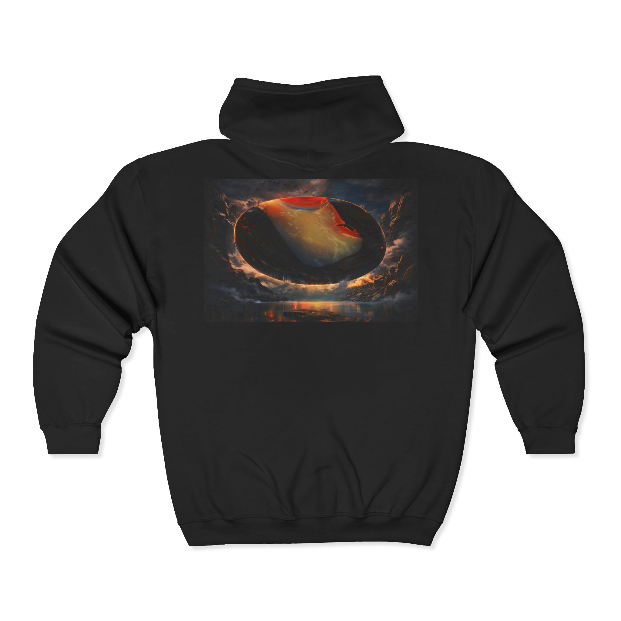 Ember Eclipse Opal Zip Hoodie Sweatshirt