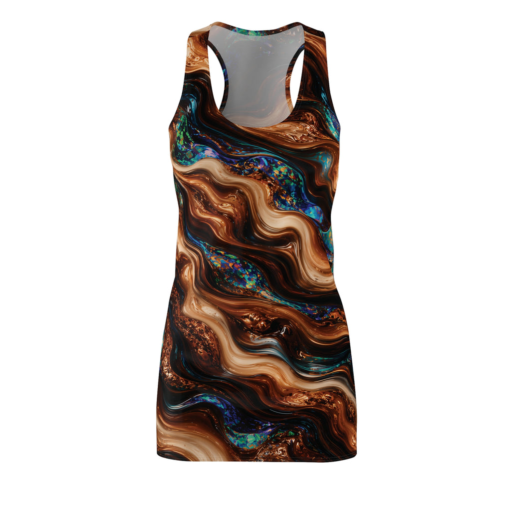 Racerback Dress, Not Ordinary Liquid Opal Dress