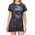 T‑Shirt Dress, Not Your Ordinary Crystal Shadow Tee Dress