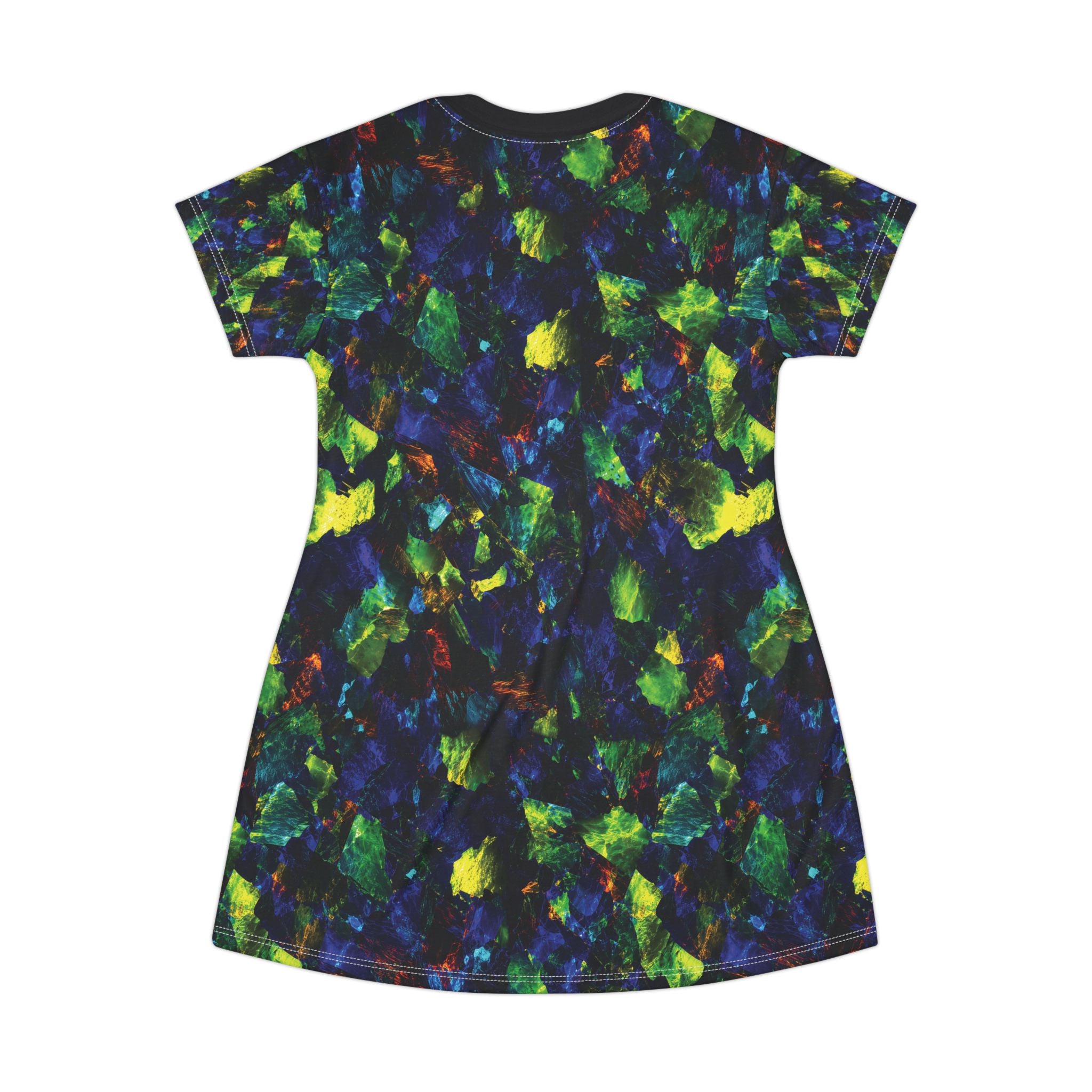 Opal Paint Splatter T-Shirt Dress
