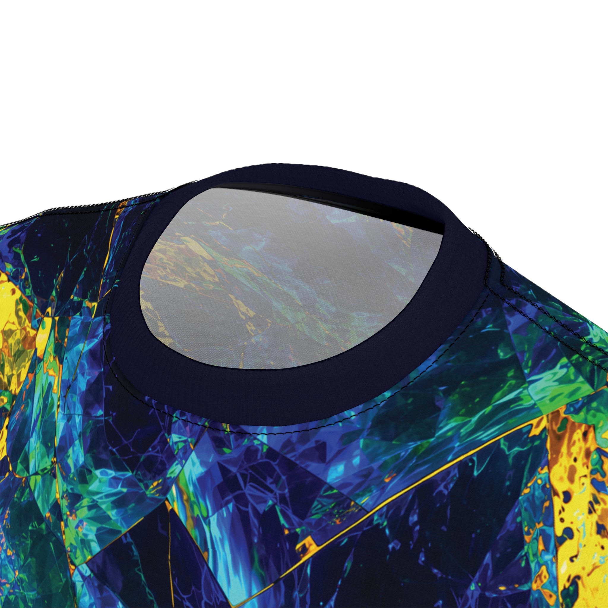 Blue Green Opal Tee Abyssal Gold Shard T-Shirt