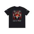 T-Shirt, Not Built For Permission Pure Cotton Unisex Wild & Free Tiger Tee