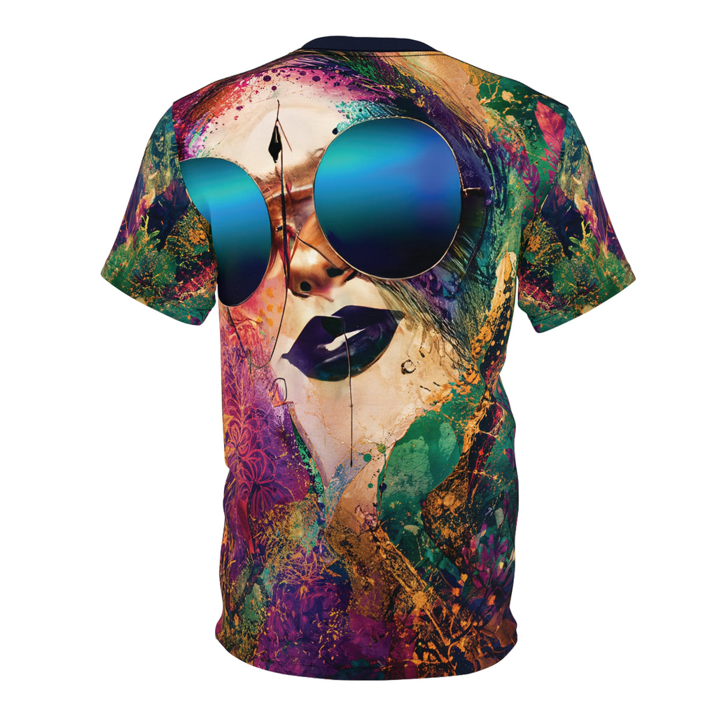 Mirage Muse Opal Tee Vibrant Sunglass Art T-Shirt