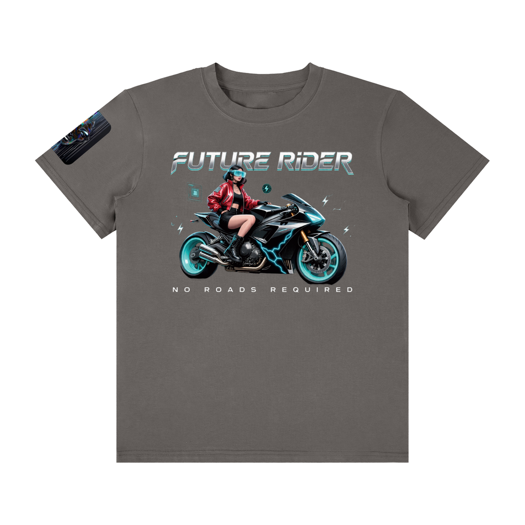 T-Shirt, Not Your Average Future Rider Crew Neck CottonTee