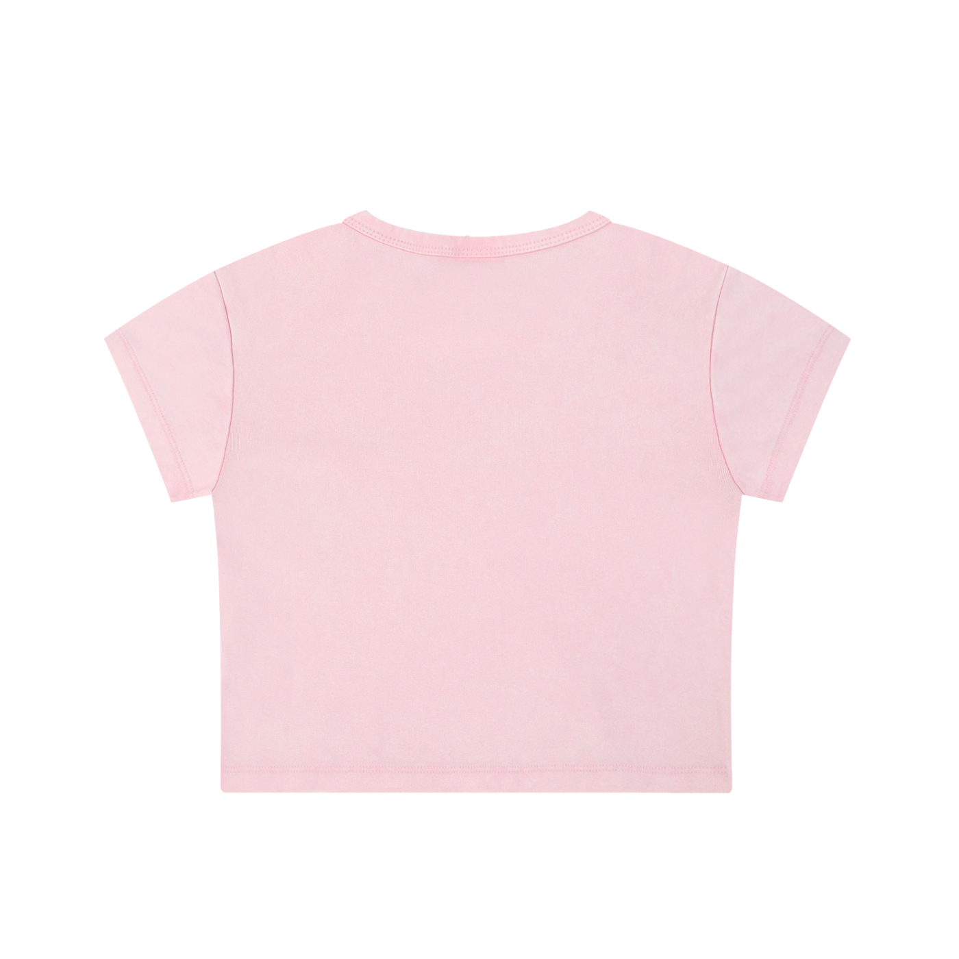 Not For Basic Behaviour Snow Washed Crop Top Queen Energy Tiger Tee