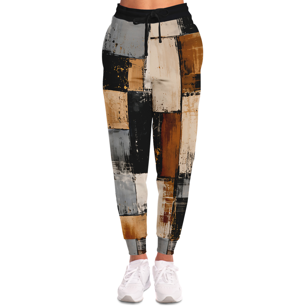 Athletic Joggers, Not Your Basic Opal Patchwork Edition Joggers