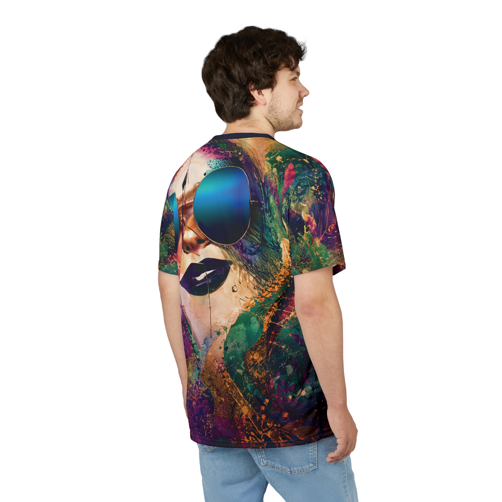 Mirage Muse Opal Tee Vibrant Sunglass Art T-Shirt