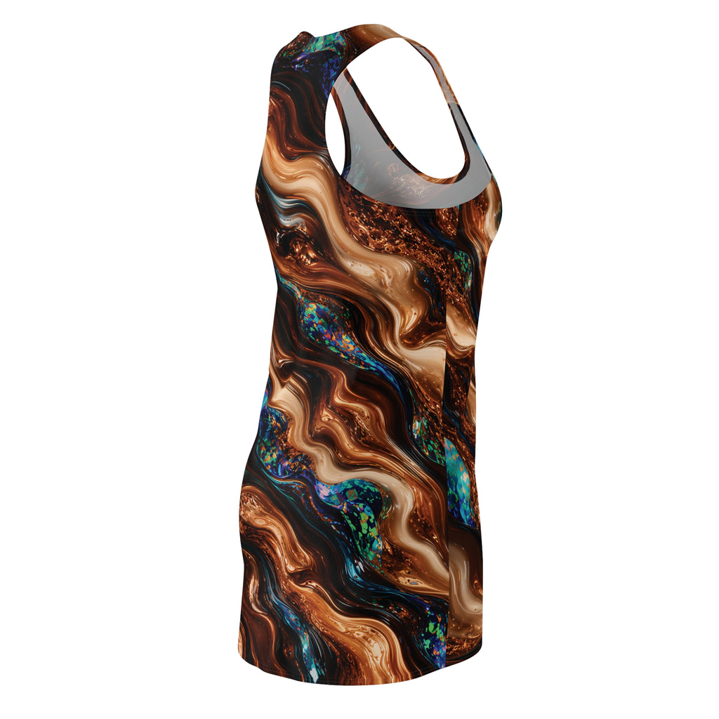 Racerback Dress, Not Ordinary Liquid Opal Dress