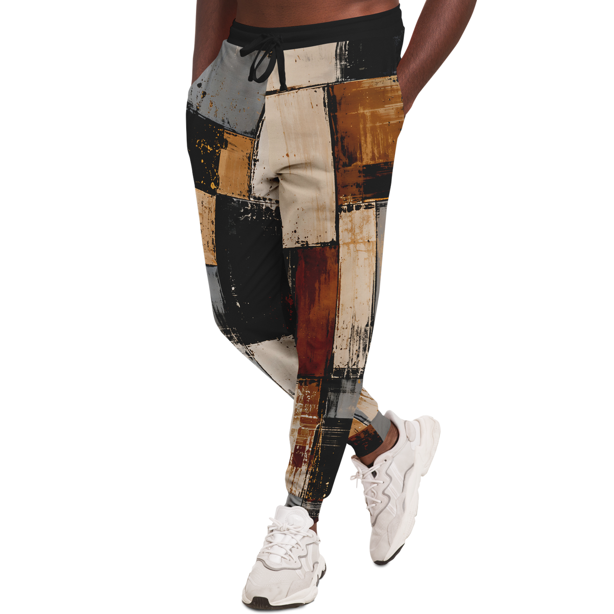 Athletic Joggers, Not Your Basic Opal Patchwork Edition Joggers
