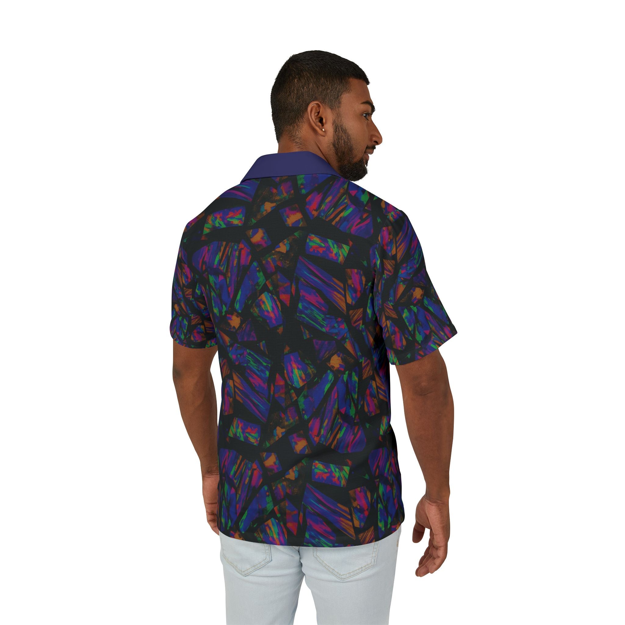 Prism Opal Hawaiian Camp Shirt