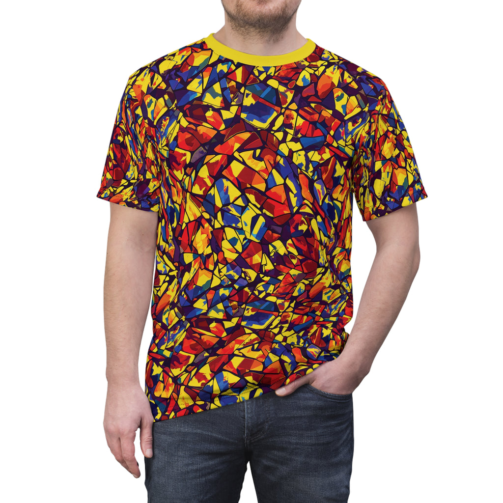 Primary Pulse Mosaic Tee All-Over Print T-Shirt